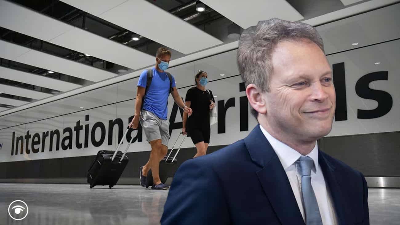 Shapps delays new rules for travellers arriving in England