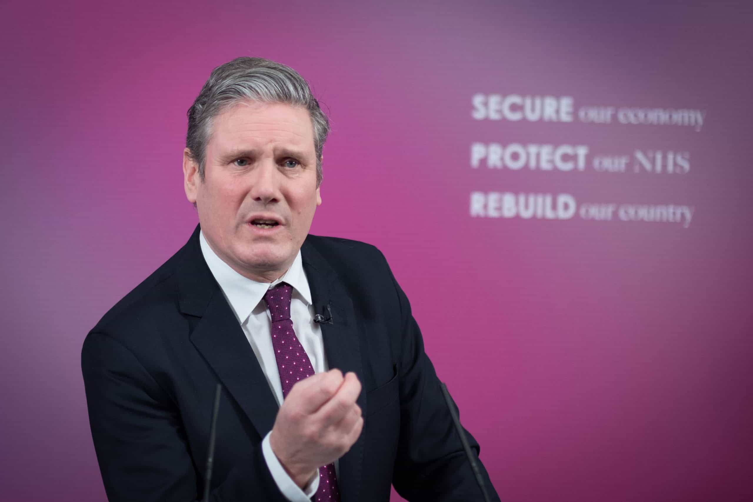 Starmer: Labour must lead ‘moral crusade’ to create more equal society