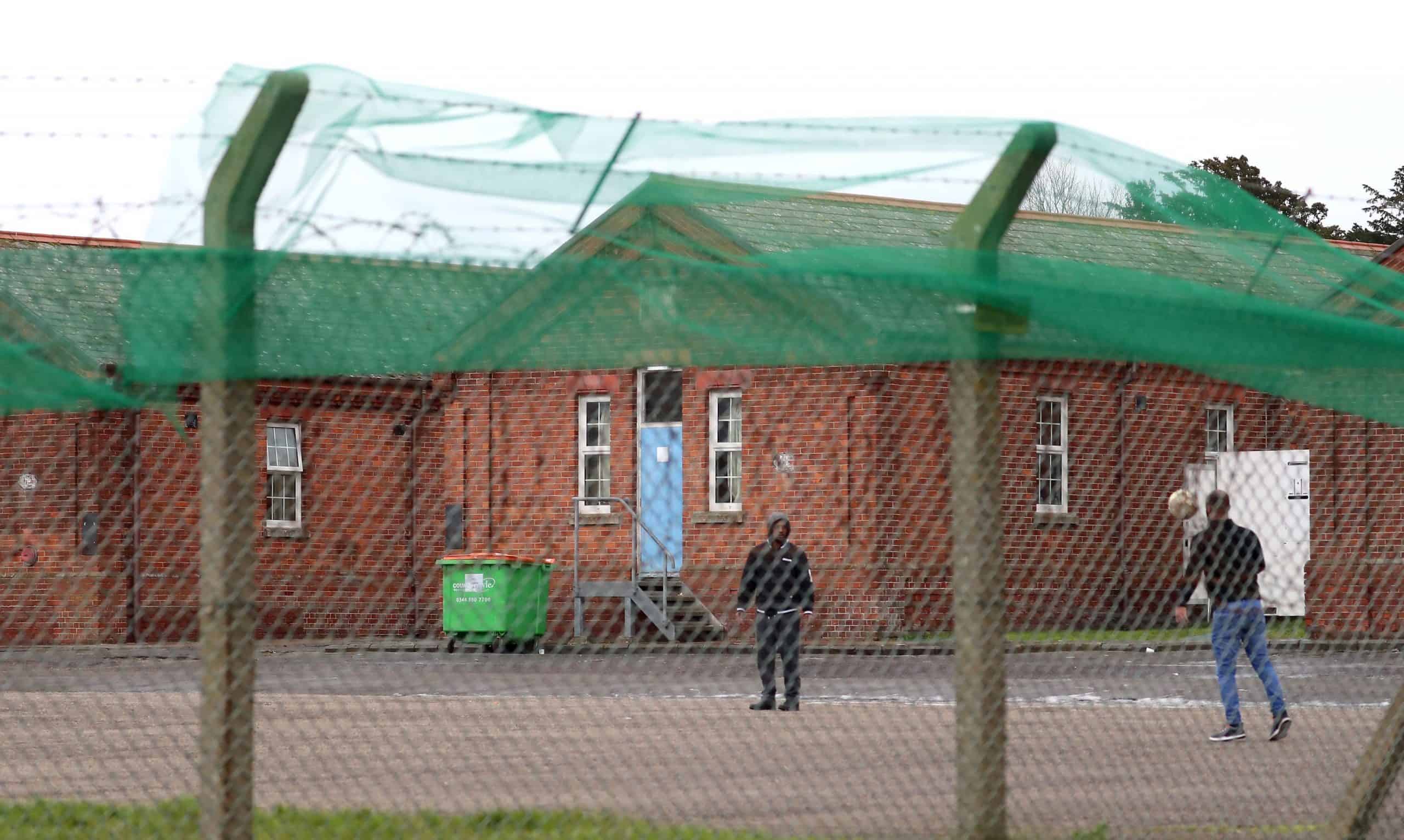 Watch – Police defend using force to move asylum seeker back inside barracks