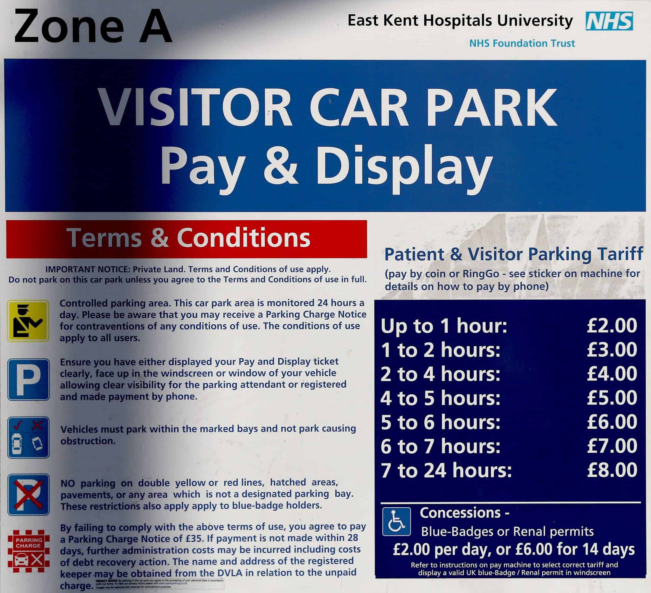 NHS staff charged £500 to park at hospital where colleagues have died of Covid