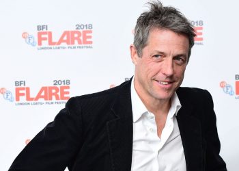 Hugh Grant attends the 30th anniversary screening of James Ivory's Maurice during the BFI Flare: London LGBTQ Film Festival at BFI Southbank, London.