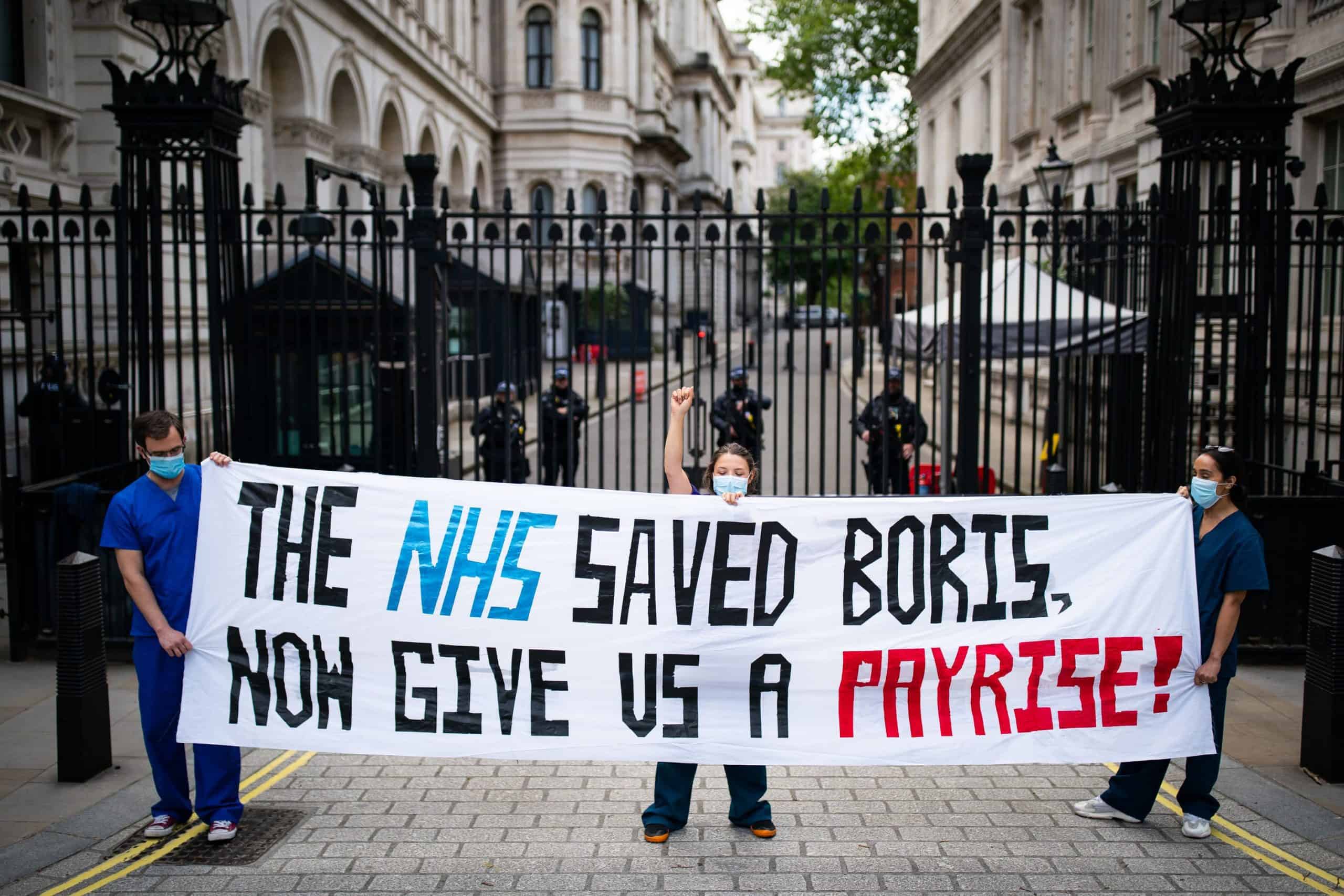 ‘We gave as much as we possibly can’ to NHS heroes, Boris claims