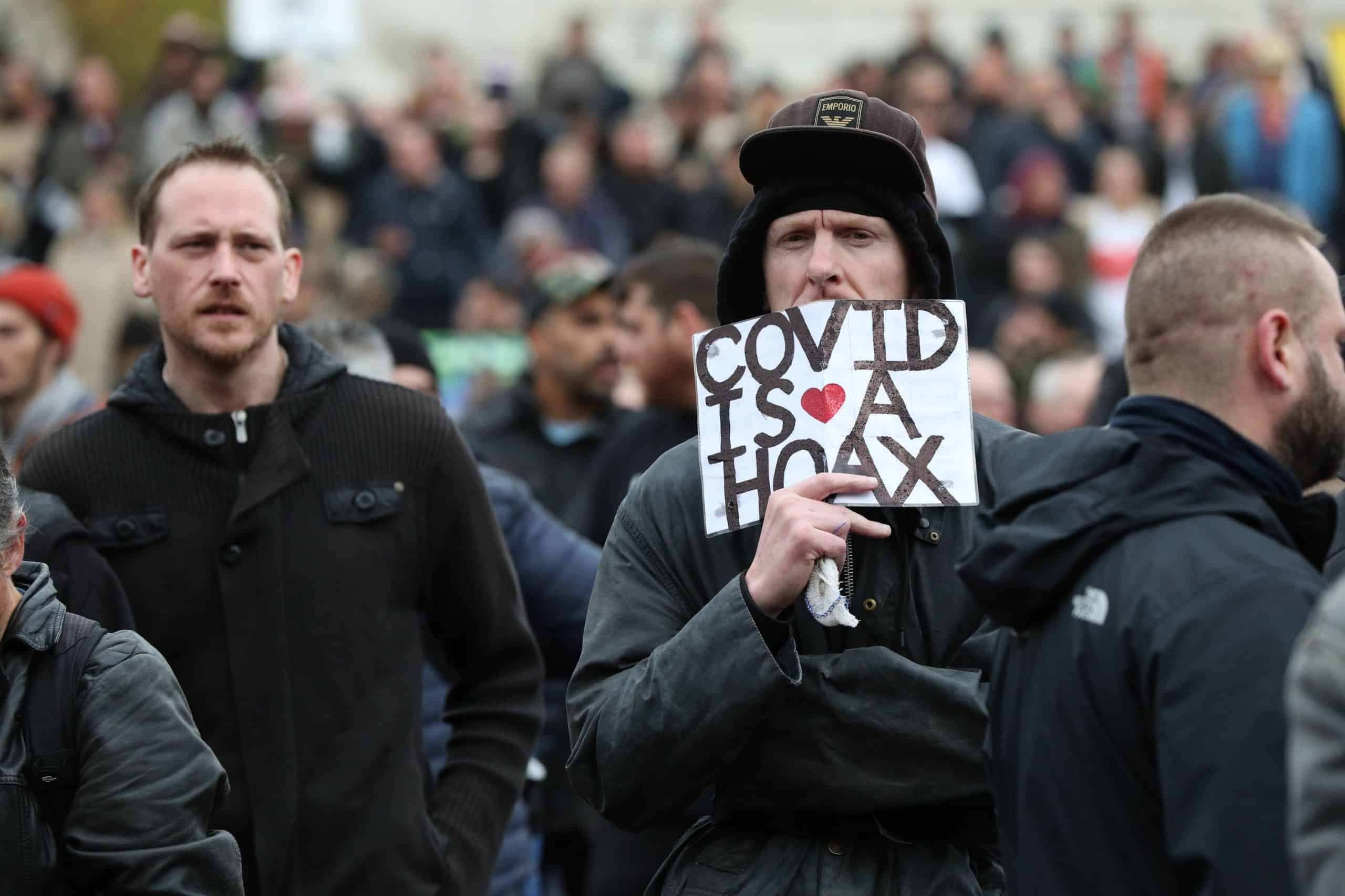 Watch – Covidiots? Thousands of anti-lockdown protesters in central London