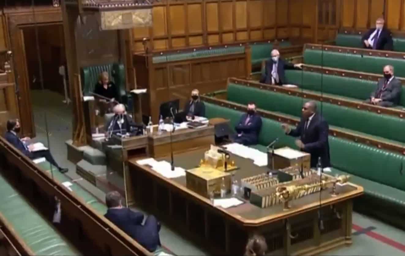 David Lammy shows what opposition really looks like with trademark speech