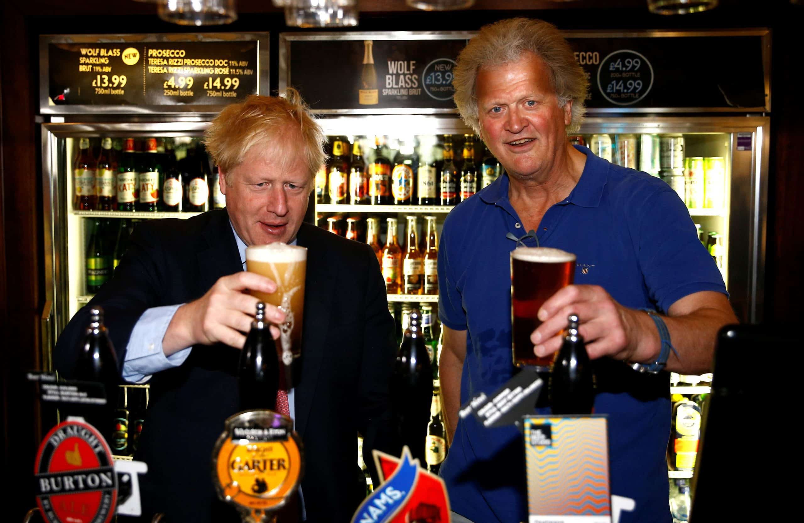 Watch: Reactions as violence erupts in Wetherspoons with drinkers’ battling police