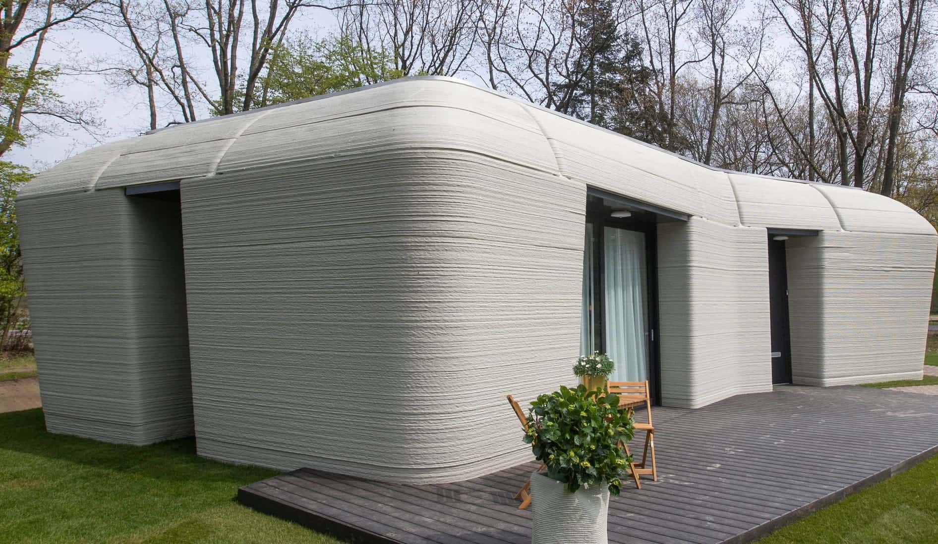 Couple move into Europe’s first 3D-printed house and rent is cheaper than one roll of PM’s wallpaper