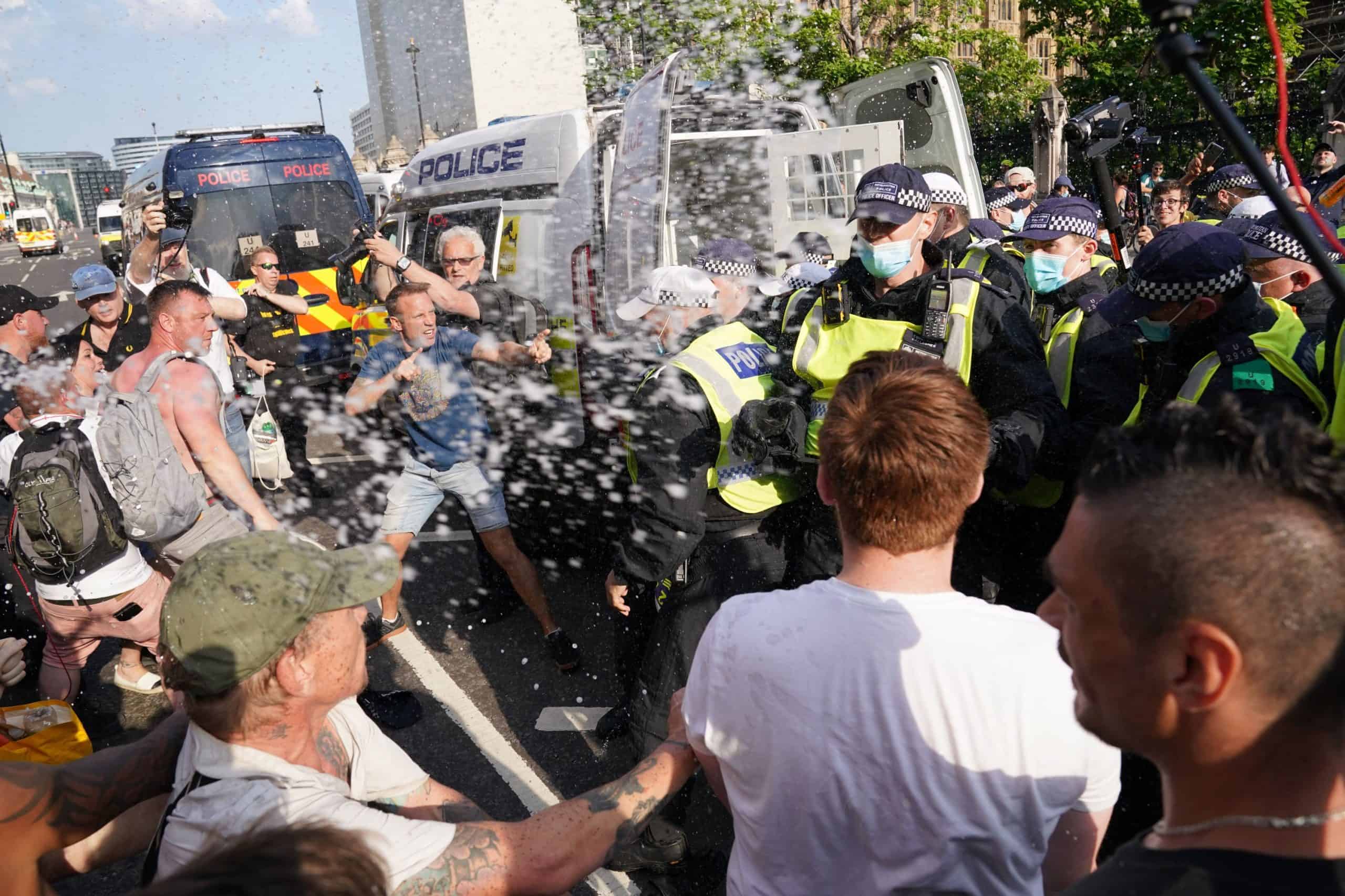 Confusion as protestors demand end to lockdown on day lockdown ends