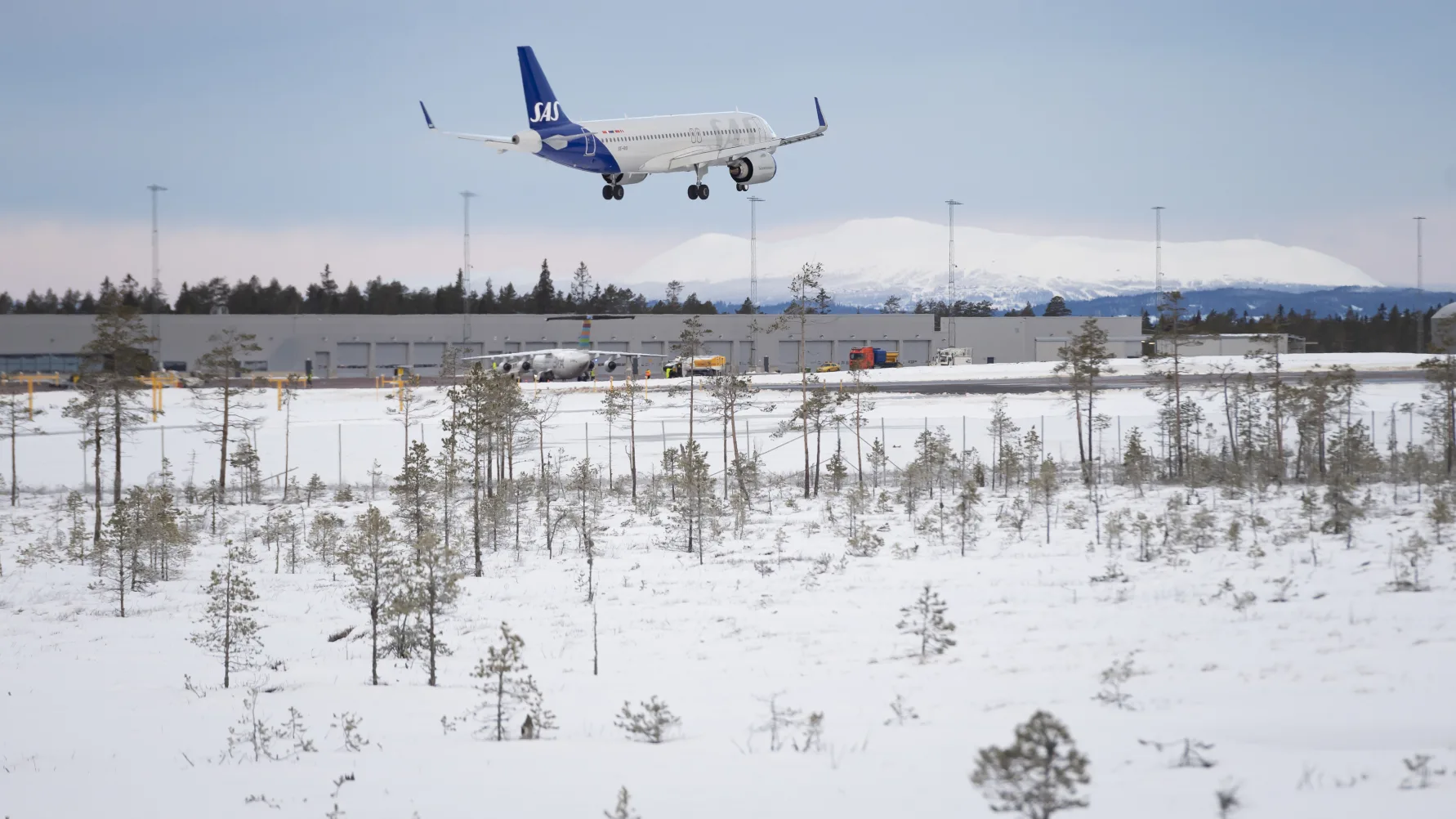 SAS introduces new flight from London Heathrow to Scandinavian Mountains Airport