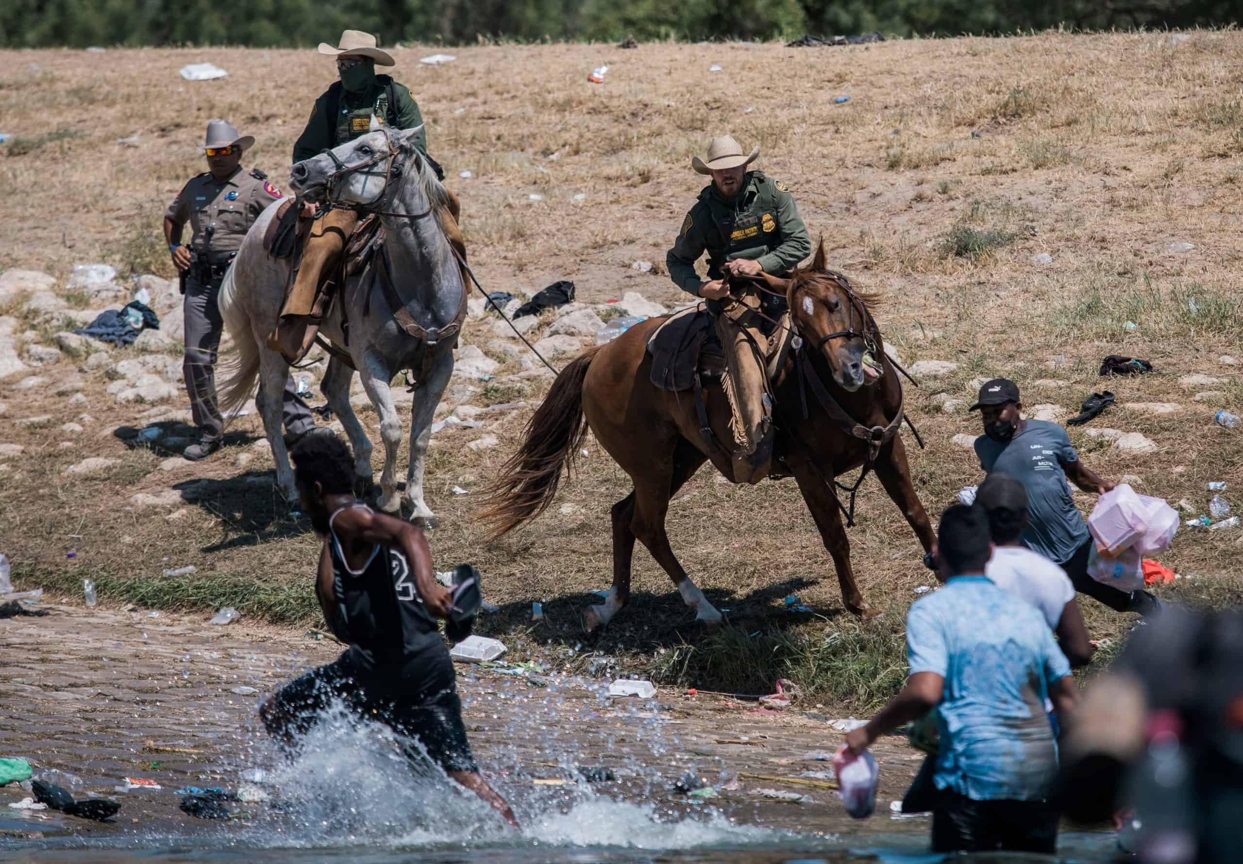 Video: Fury as US Border Patrol ‘Using Whips’ on Haitian migrants