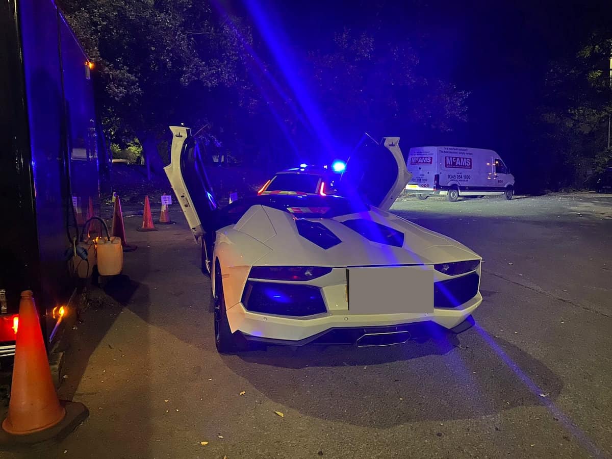 Can you hear a violin? Lamborghini driver ‘walking home in tears’ after car seized by police