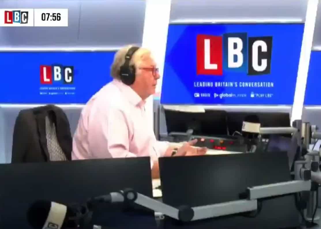 Watch: Minister suffers connection failure as he defends broadband rollout on LBC