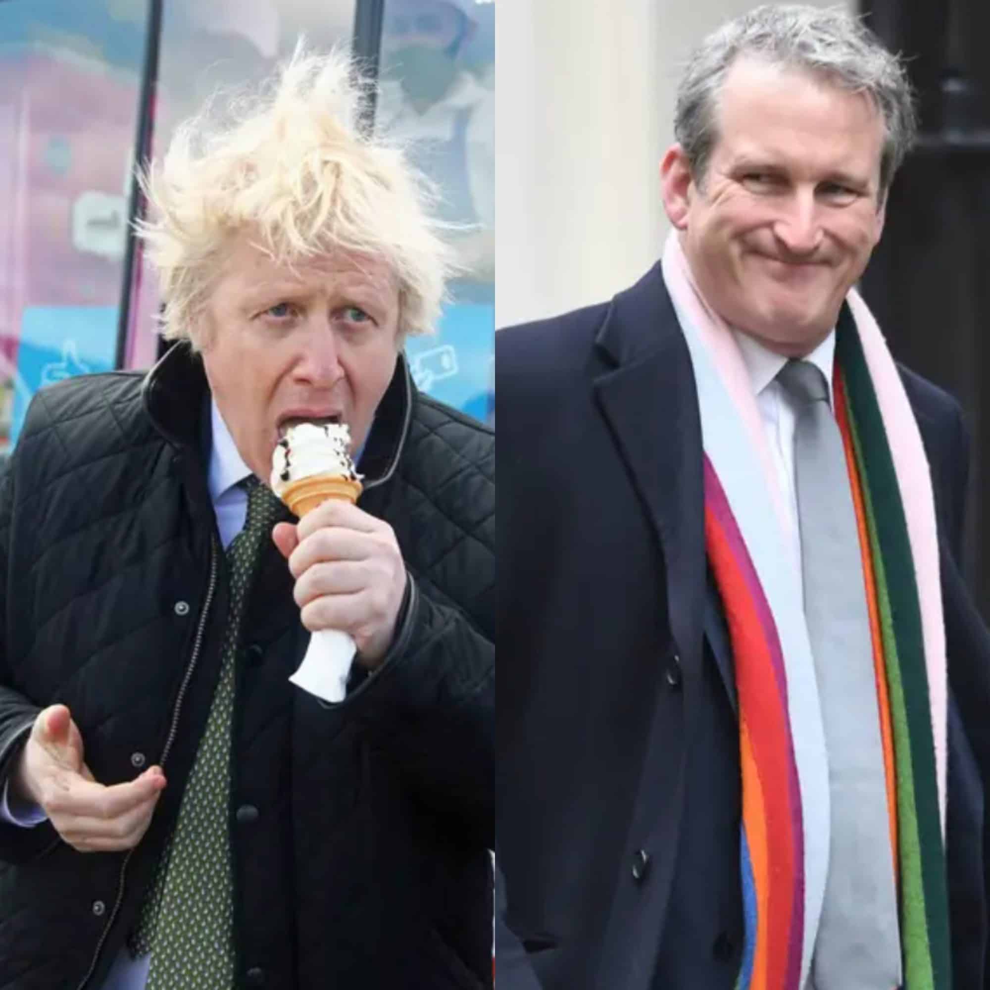 Boris Johnson Damian Hinds