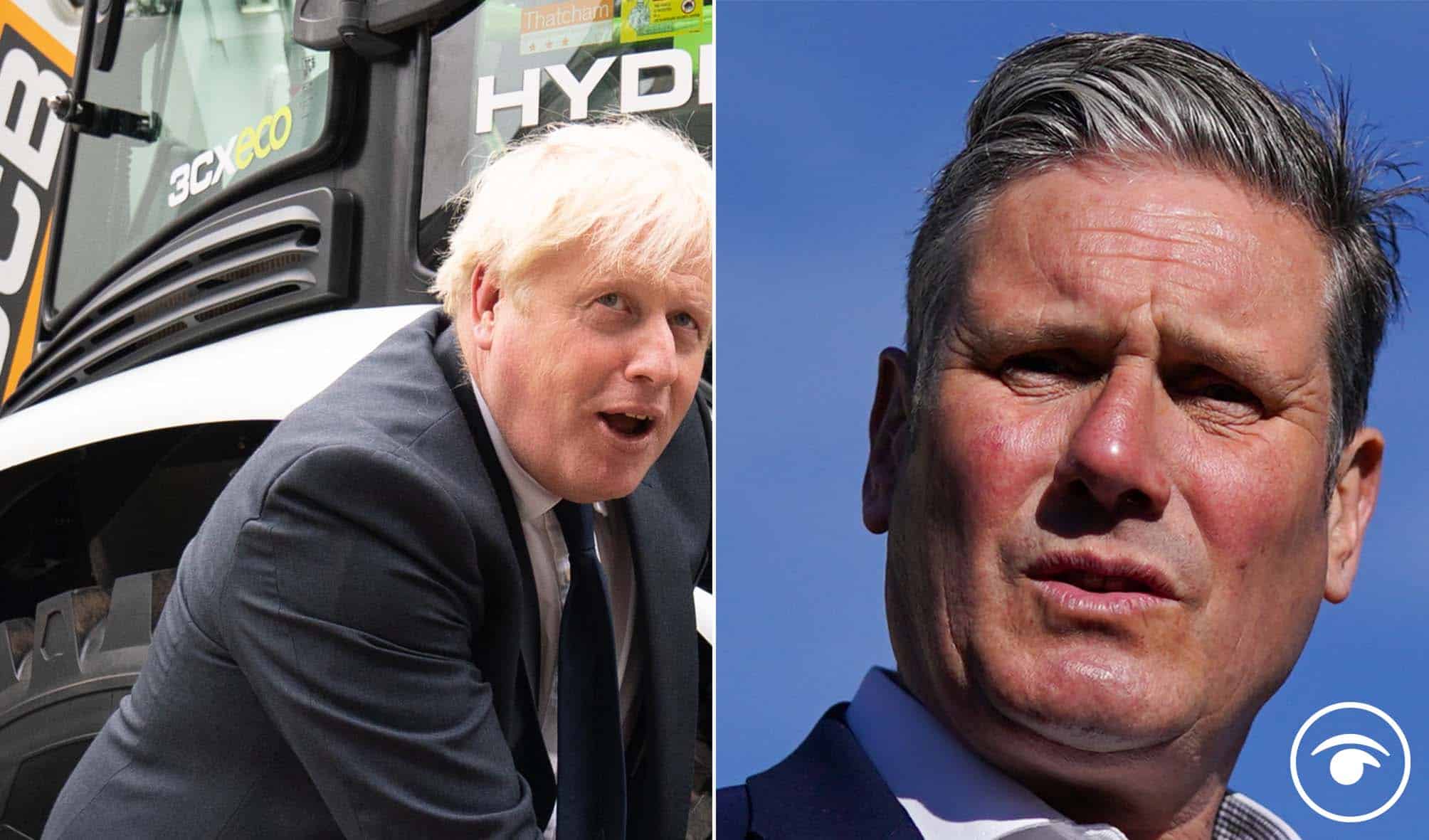 Watch: Labour maintains lead over Tories as Starmer calls out Johnson’s ‘bullsh*t’