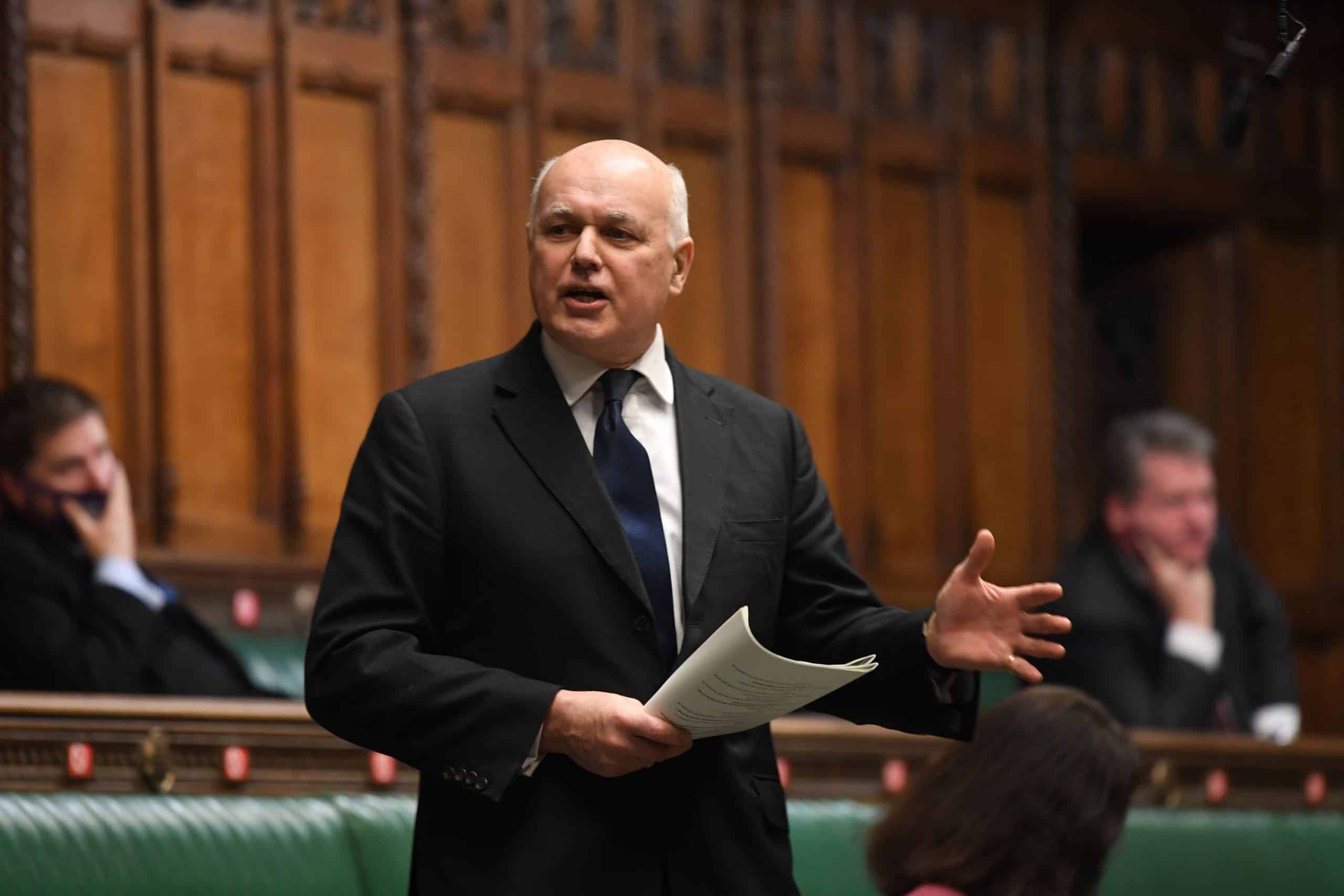 Iain Duncan Smith accused of ‘brazen’ rule-breaking over £25k second job