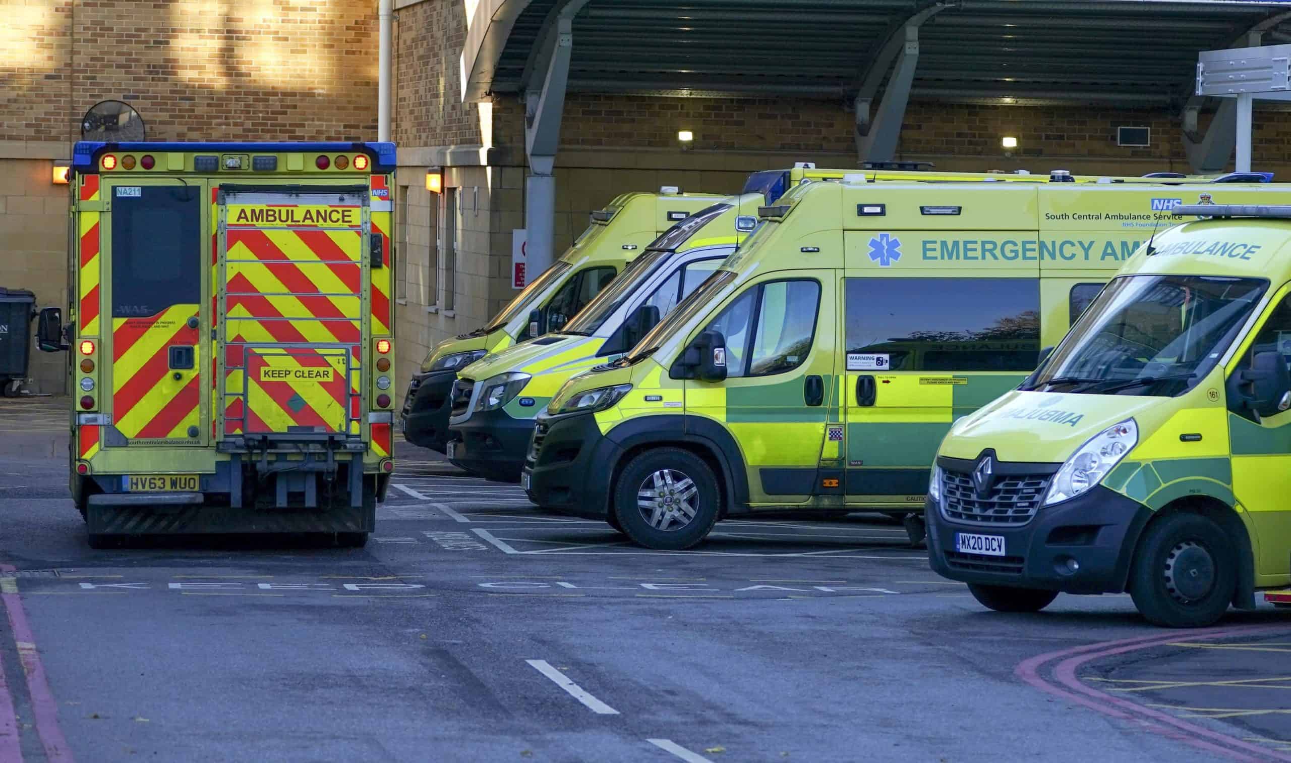 Like a ‘warzone:’ Patients left waiting at least 12 hours in A&E