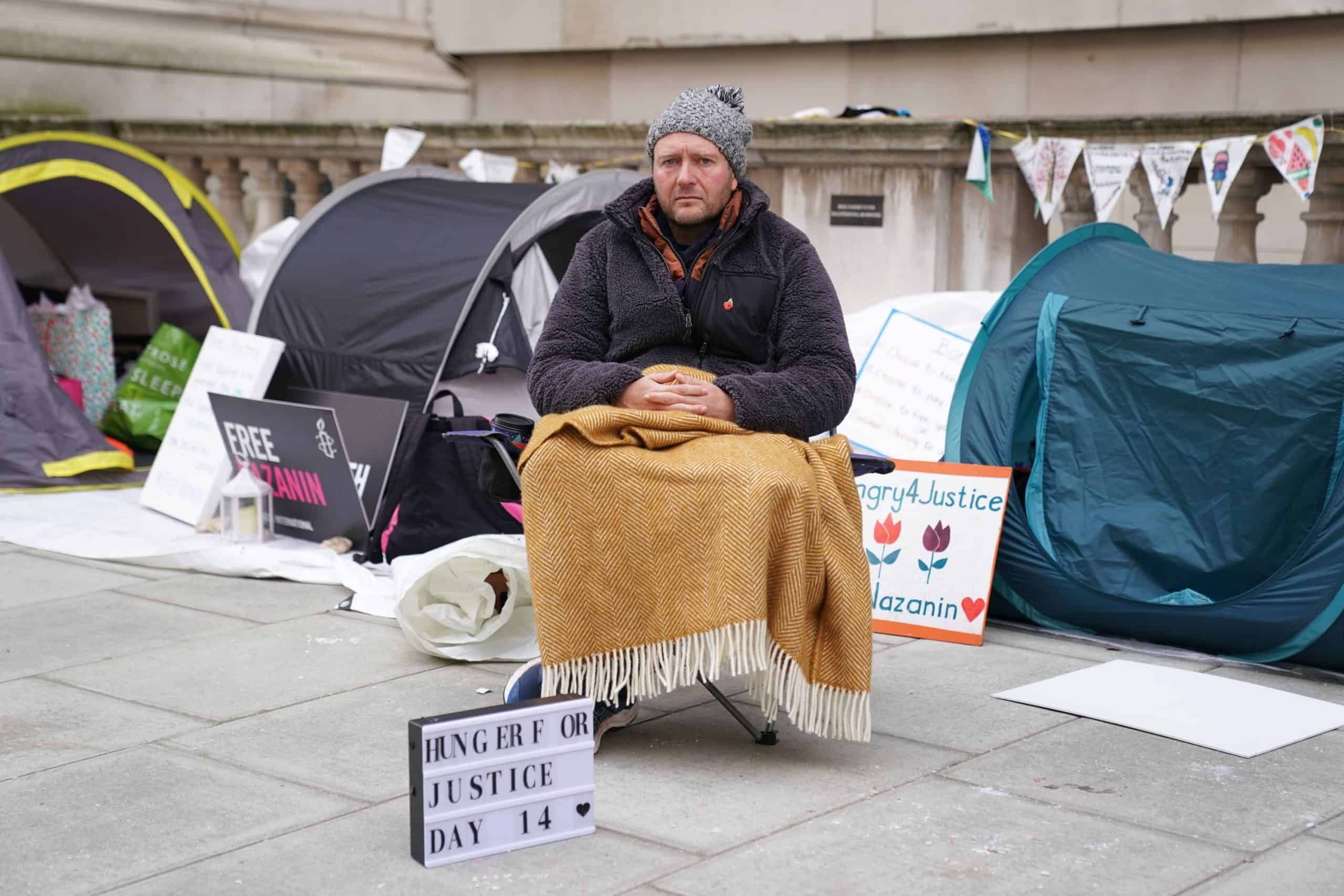 Richard Ratcliffe hunger strike: How Johnson hurt Nazanin’s case