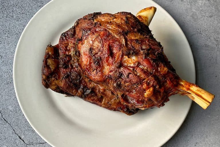 Lamb Shoulder Recipe, Rubbed With Rosemary And Anchovy Butter