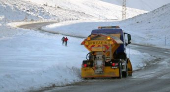 ‘David Plowie’ and ‘Chilly Connolly’ among Scottish gritters out in force this weekend