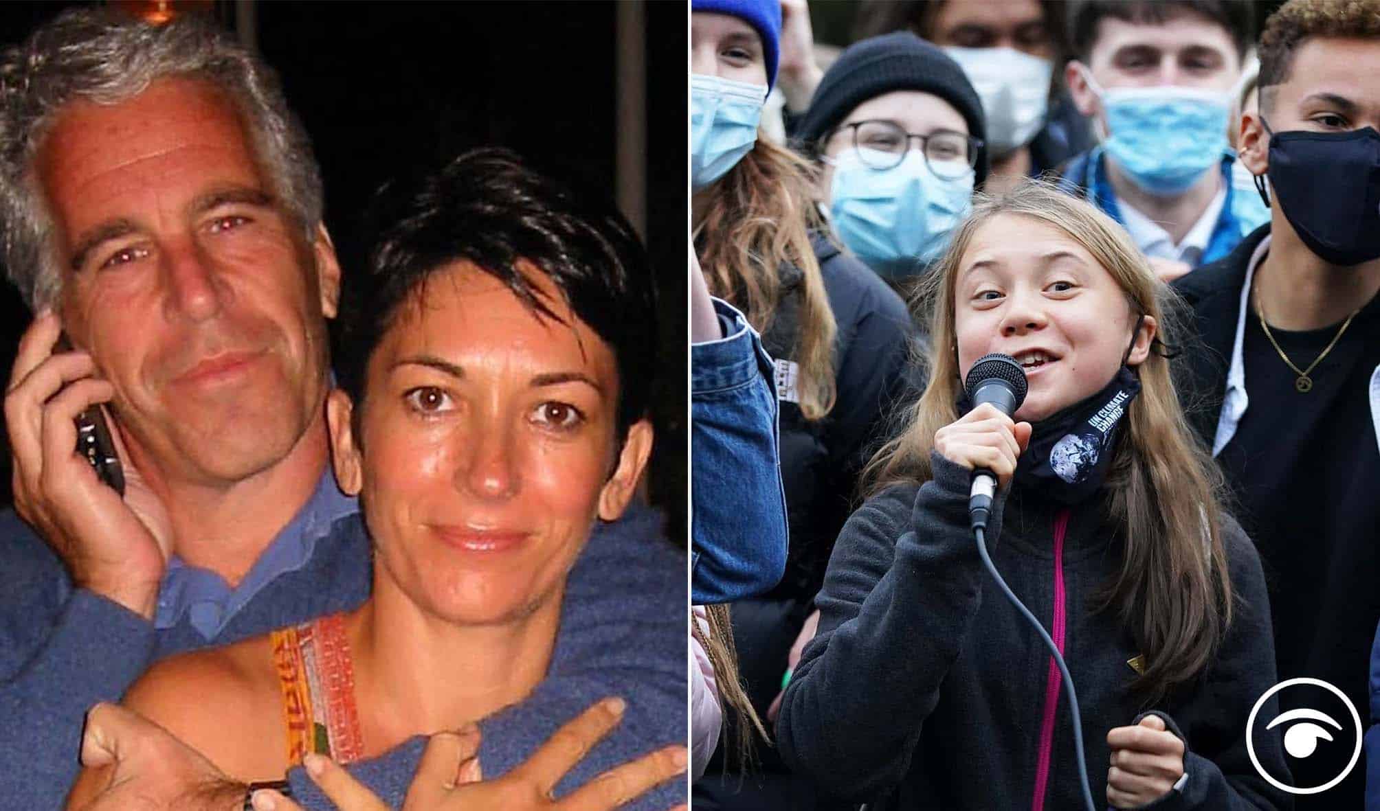 Mail piece manages to bring Greta Thunberg into article about Epstein/Maxwell victims