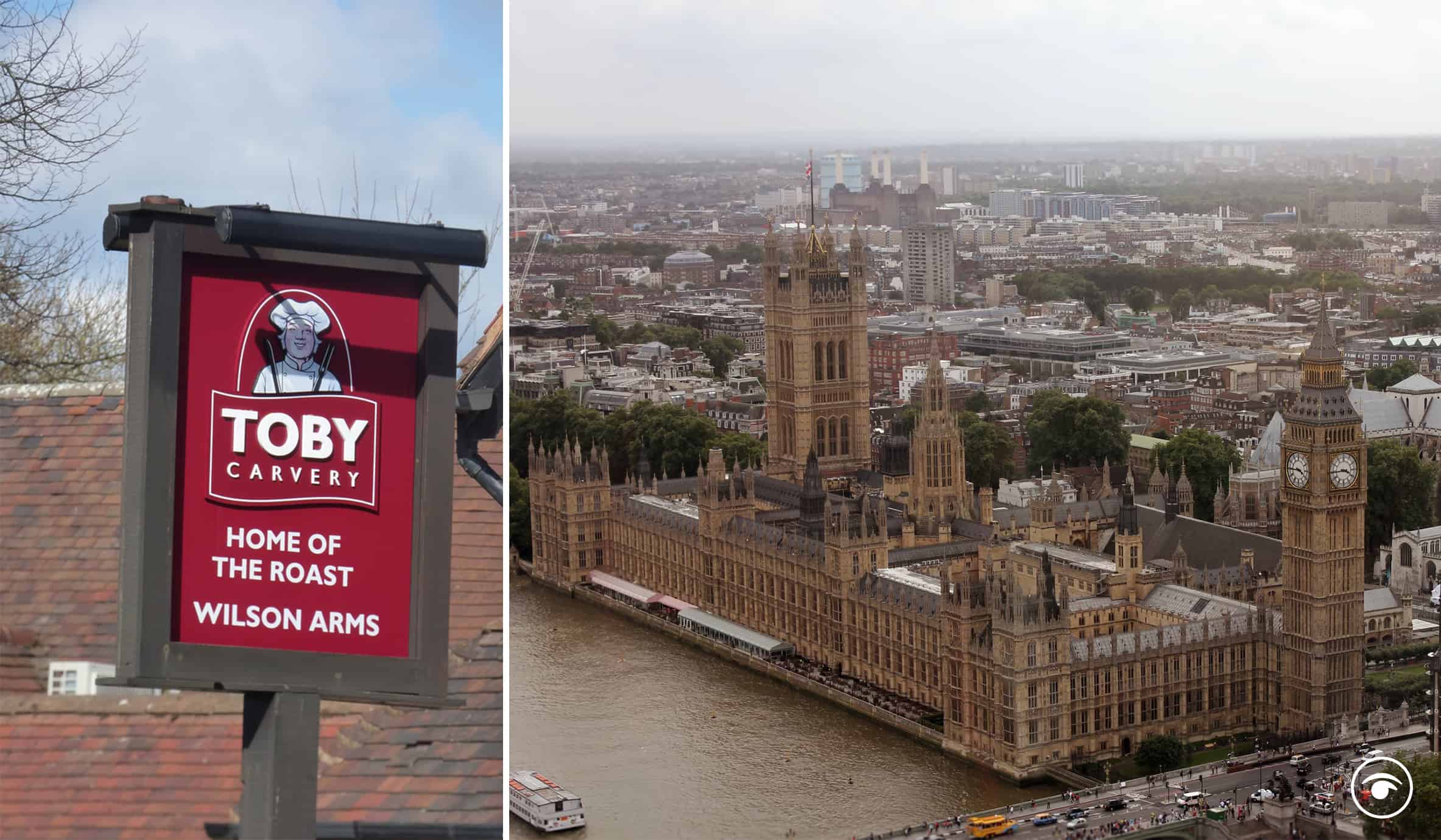 Lavish 3 course meal at MPs’ restaurant cheaper than Christmas Day lunch at Toby Carvery