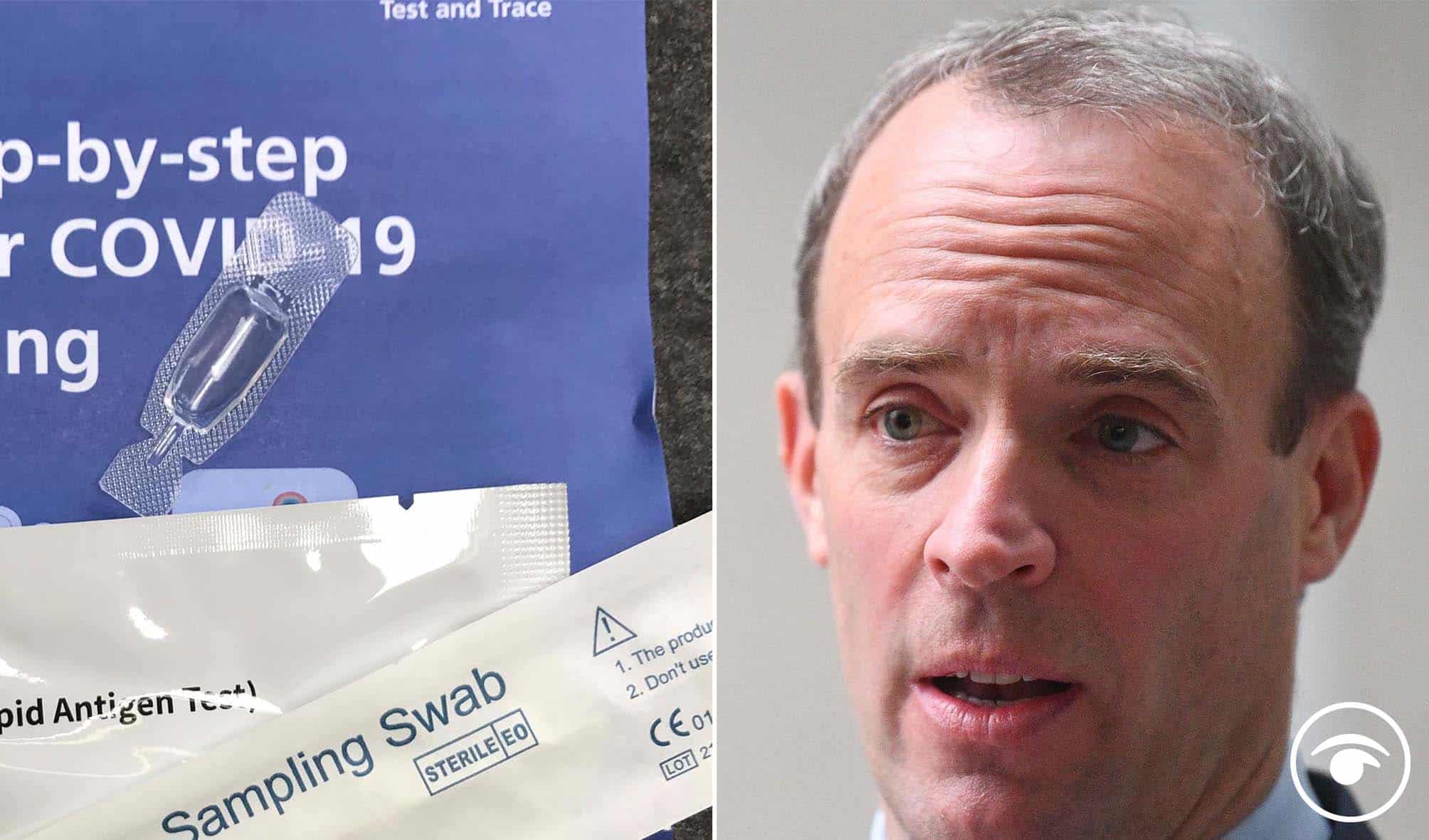 Watch: Raab slammed as he gives three different Omicron hospital admission numbers