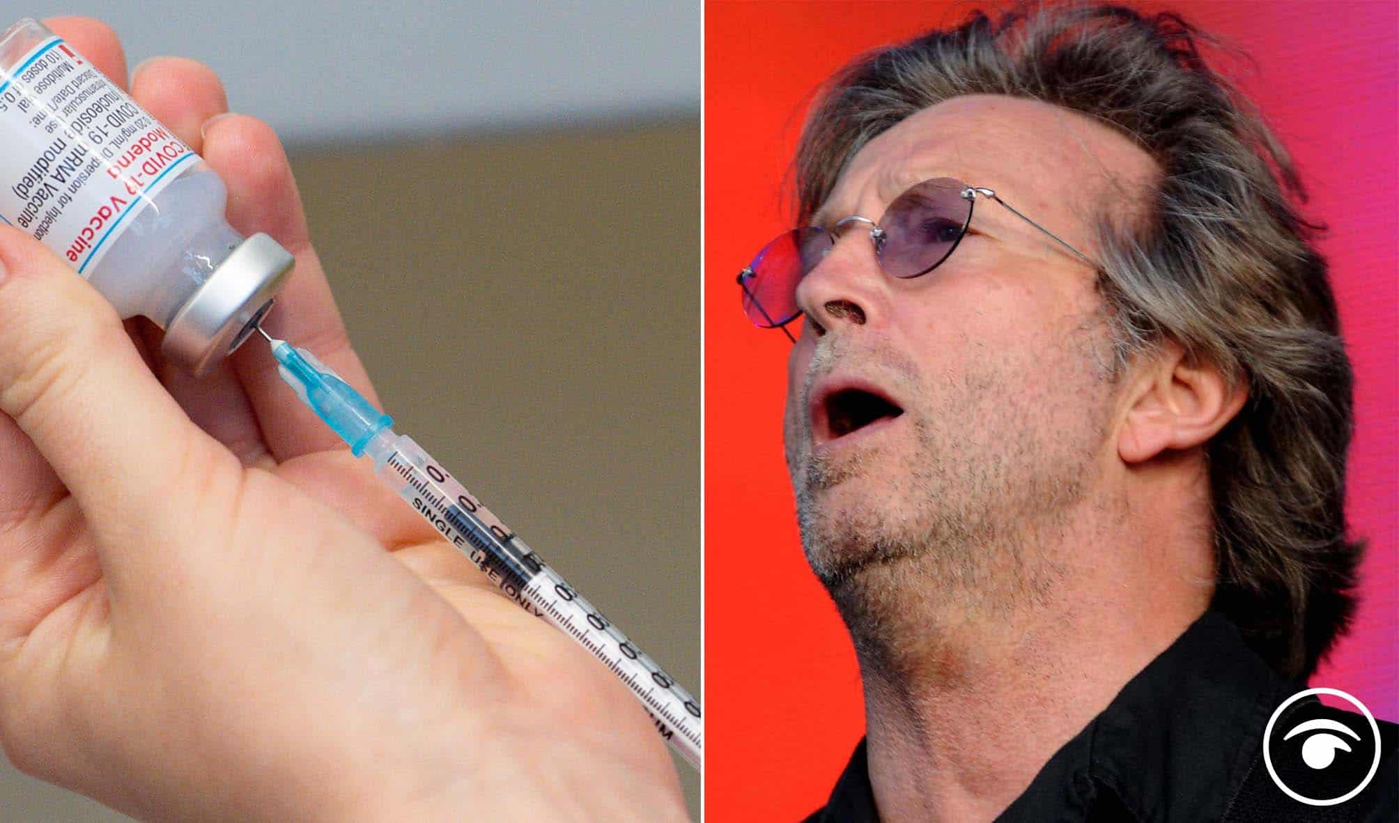 Reactions as Eric Clapton says vaccinated people are victims of ‘hypnosis’