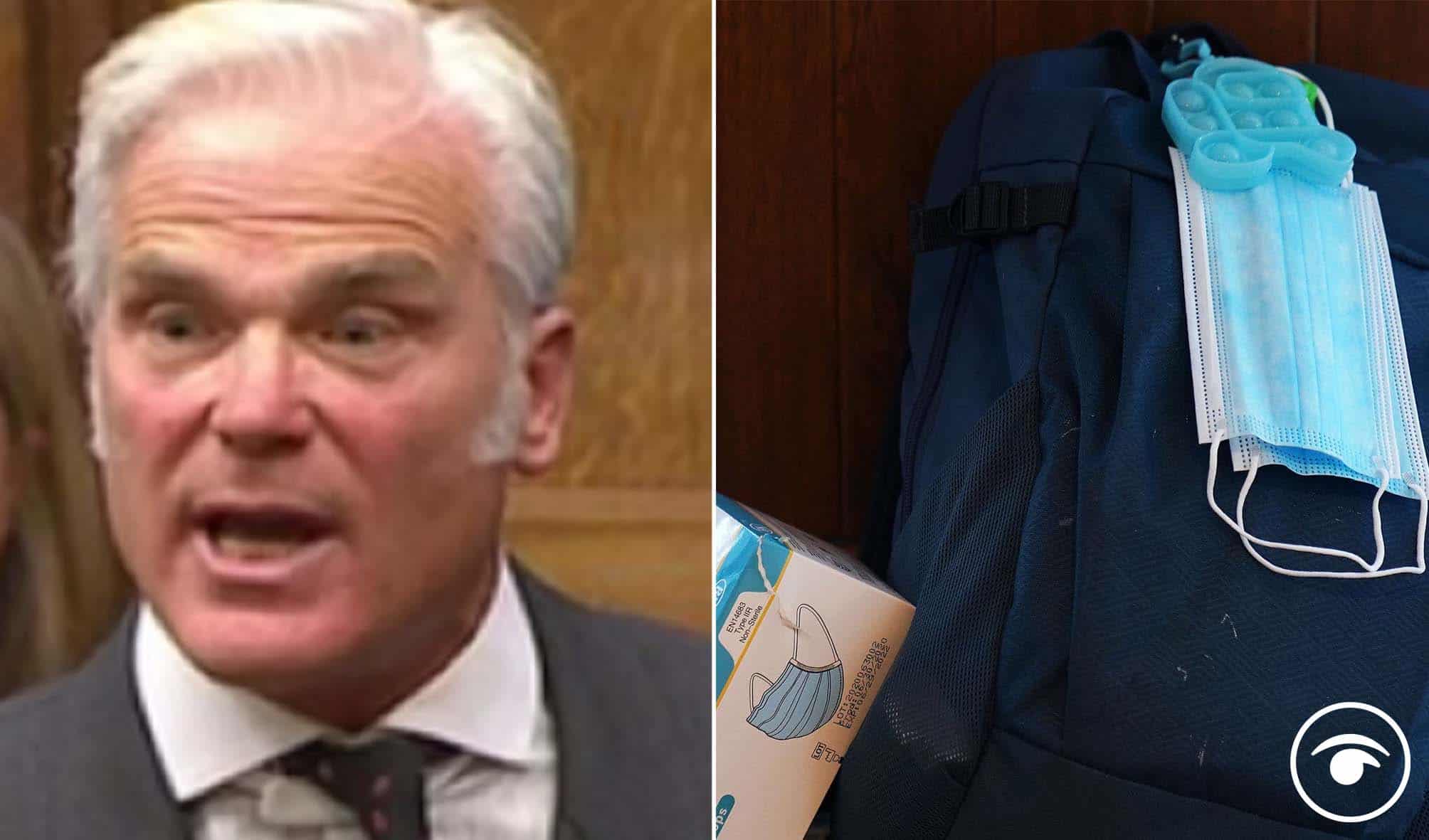 Tory MP’s response to schoolchildren wearing face masks will leave you speechless