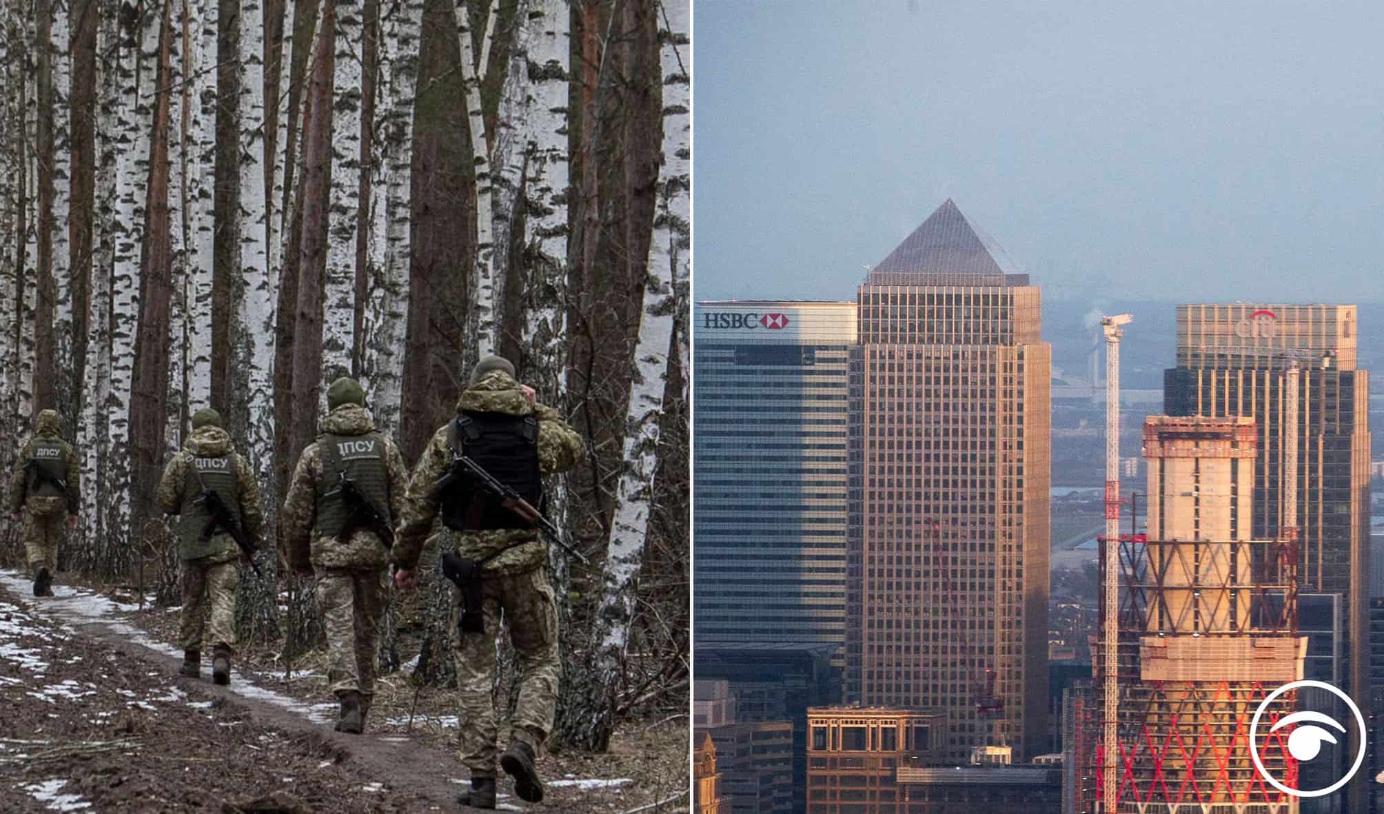 The frontline may be in Ukraine…but it is also in City of London