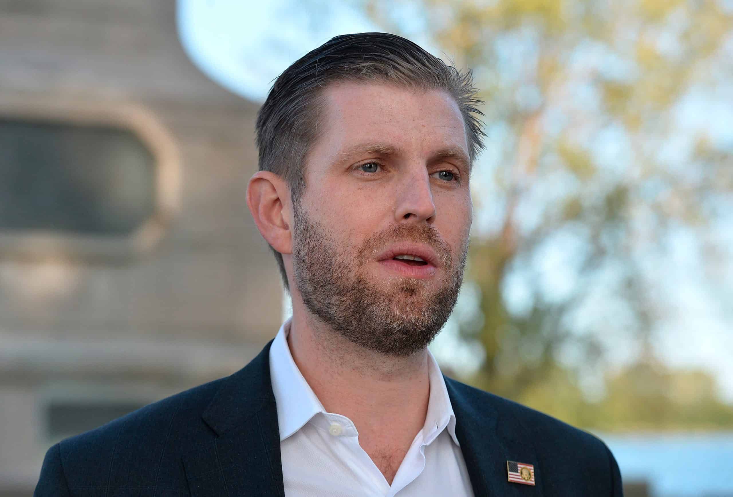 Eric Trump says he wants to have dinner with Jesus – so he can quiz him on Biden