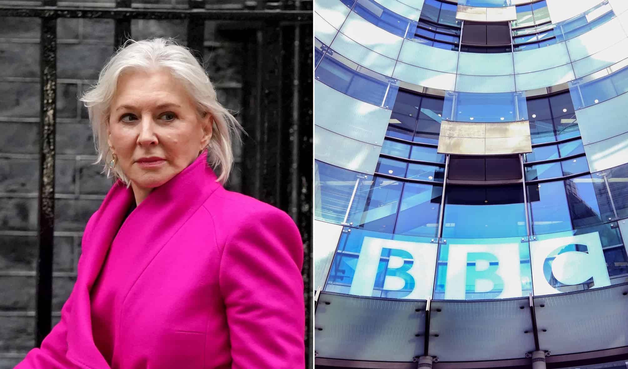 Dorries: BBC needs saving from itself…but who will save Nadine?