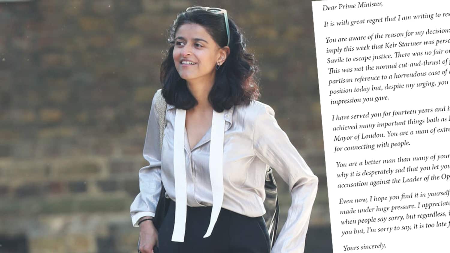 Munira Mirza’s resignation letter to Boris Johnson is pretty explosive