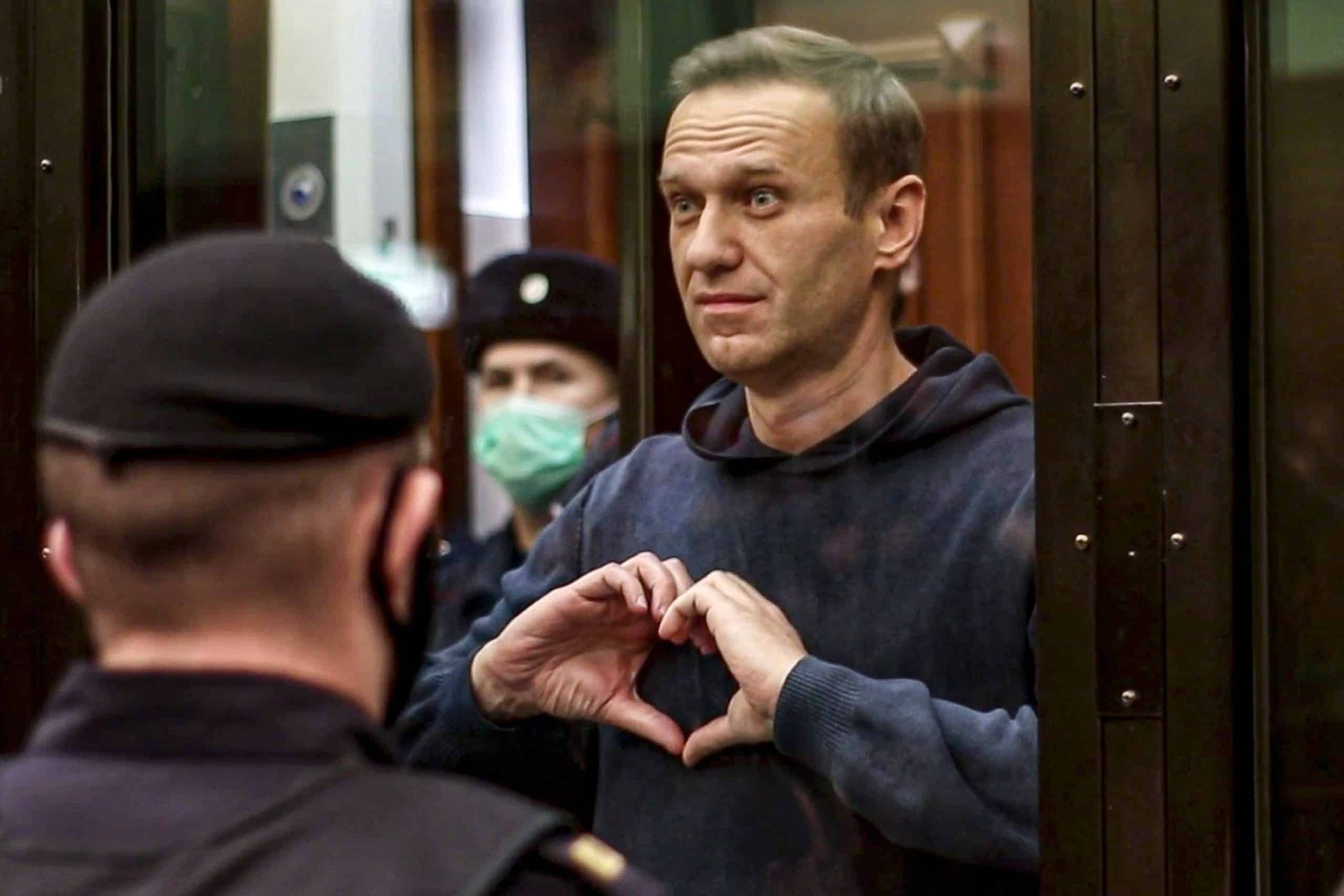 From prison, Navalny urges Russians to rise up and ‘stop the war’