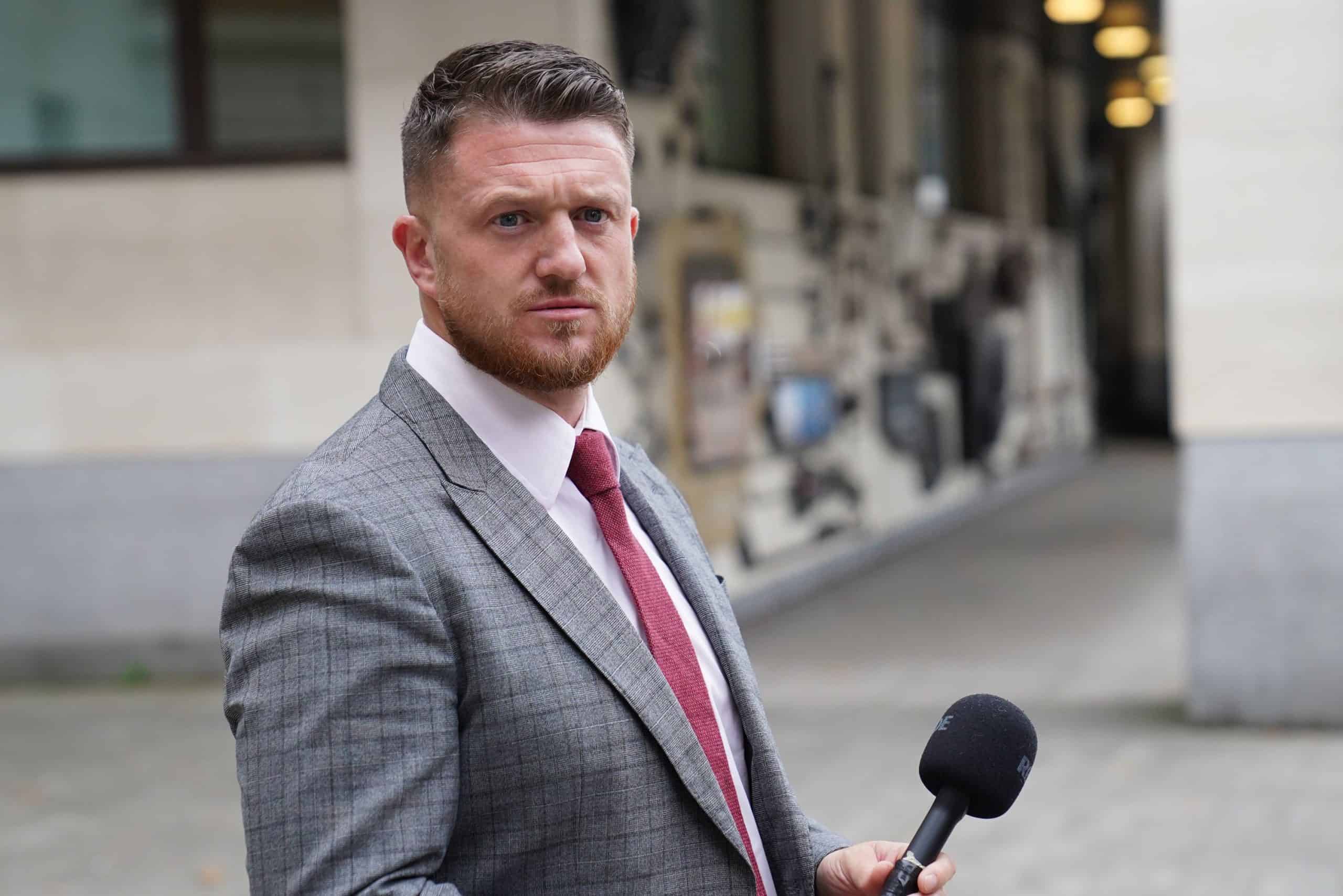 Tommy Robinson, holed up in Europe on an Irish passport, blasts Starmer for trying to ‘drag us back into EU’