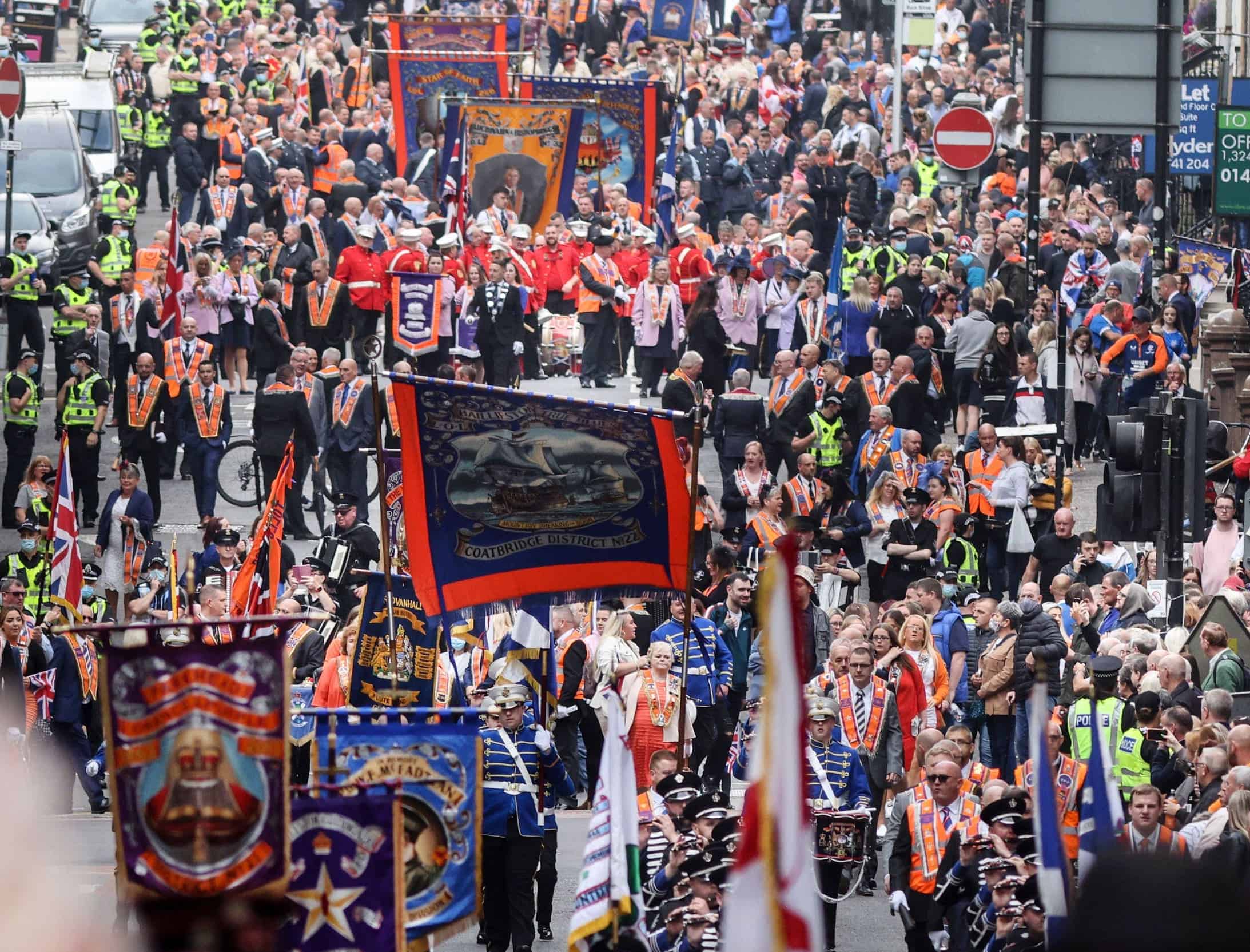 Labour slammed for selecting ex-head of Orange Order as video of him saying ‘no surrender’ emerges