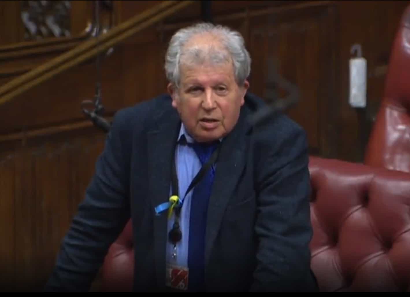 Peer banned from speaking in House of Lords…. because he had been asleep through most of the debate