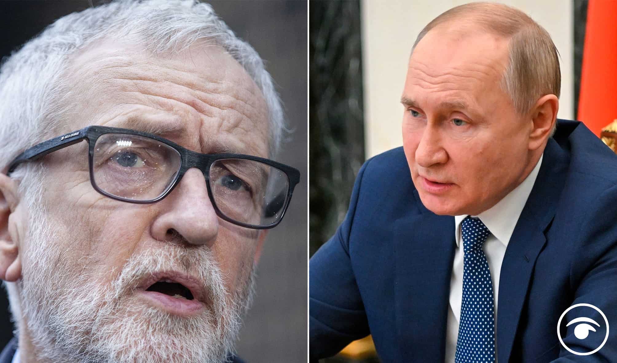 Jeremy Corbyn’s 2001 warning about Vladimir Putin resurfaces