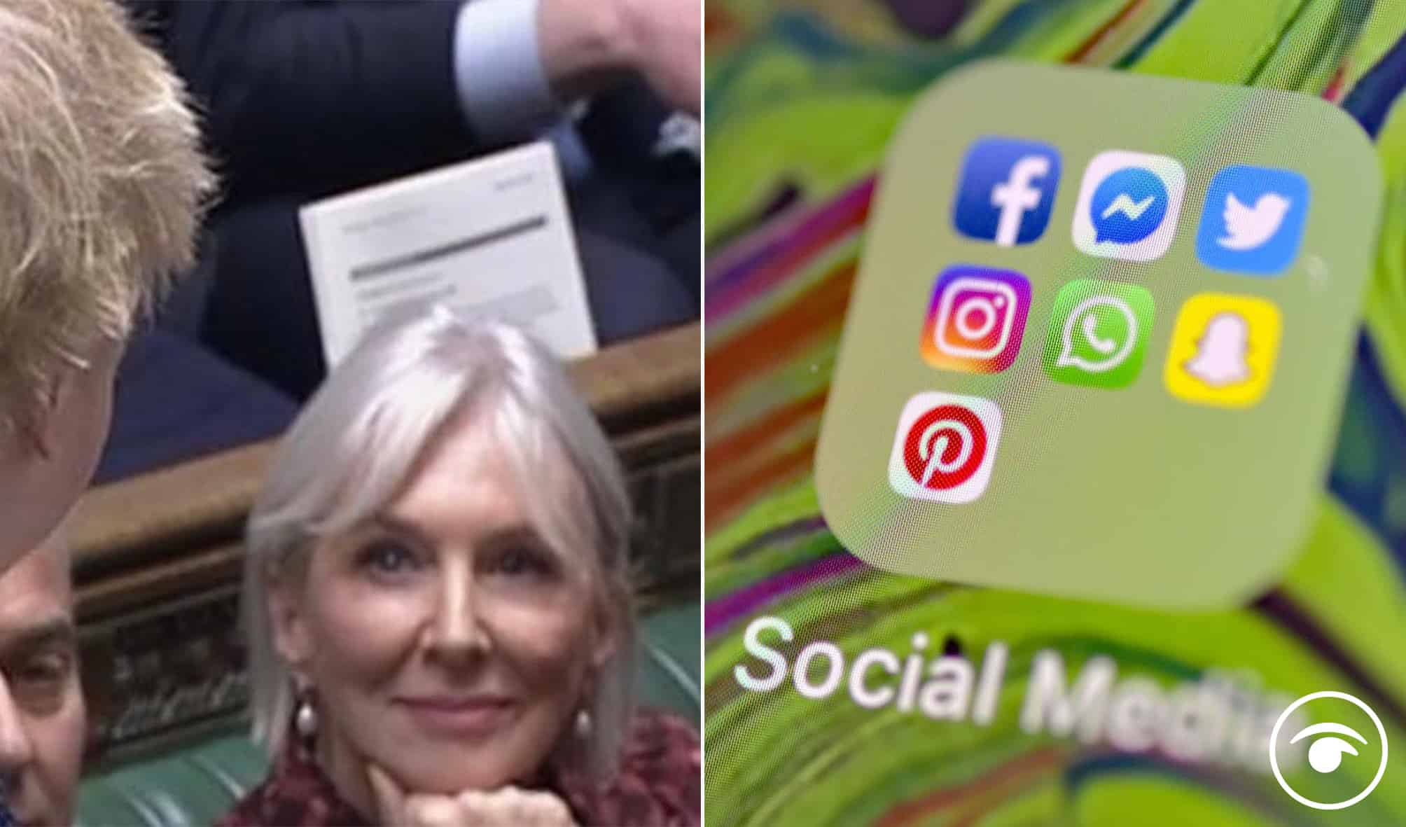 Nadine Dorries lampooned following claims she asked Microsoft to get rid of algorithms