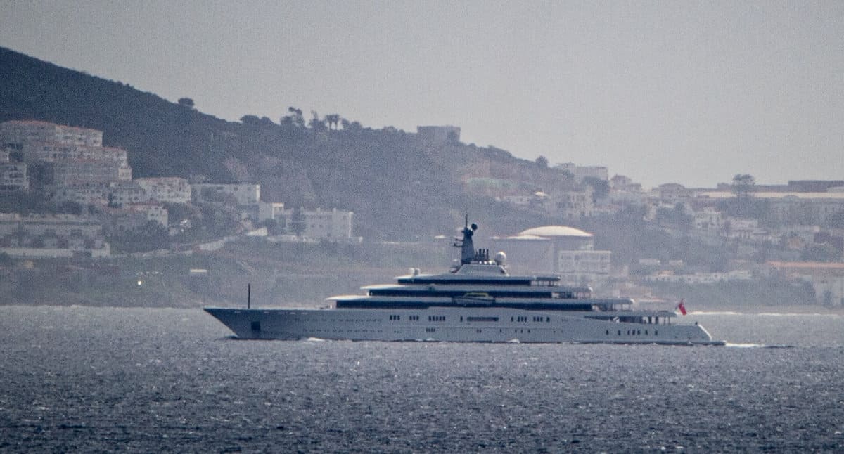 Abramovich’s £537m yacht slipped within just two miles of British territorial waters as he flees from sanctions