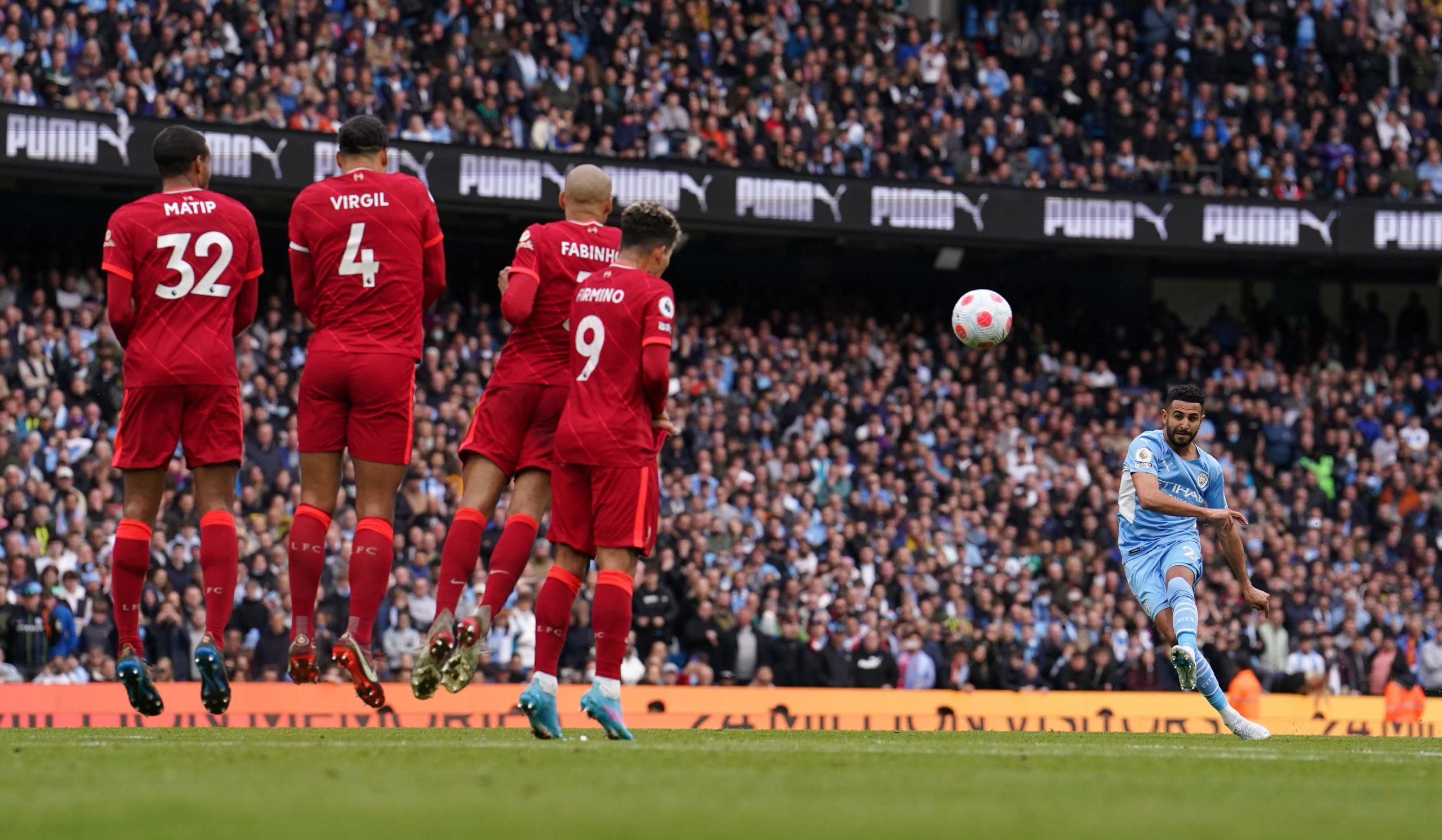 Plane brandishing racist banner flies over Man City vs Liverpool clash