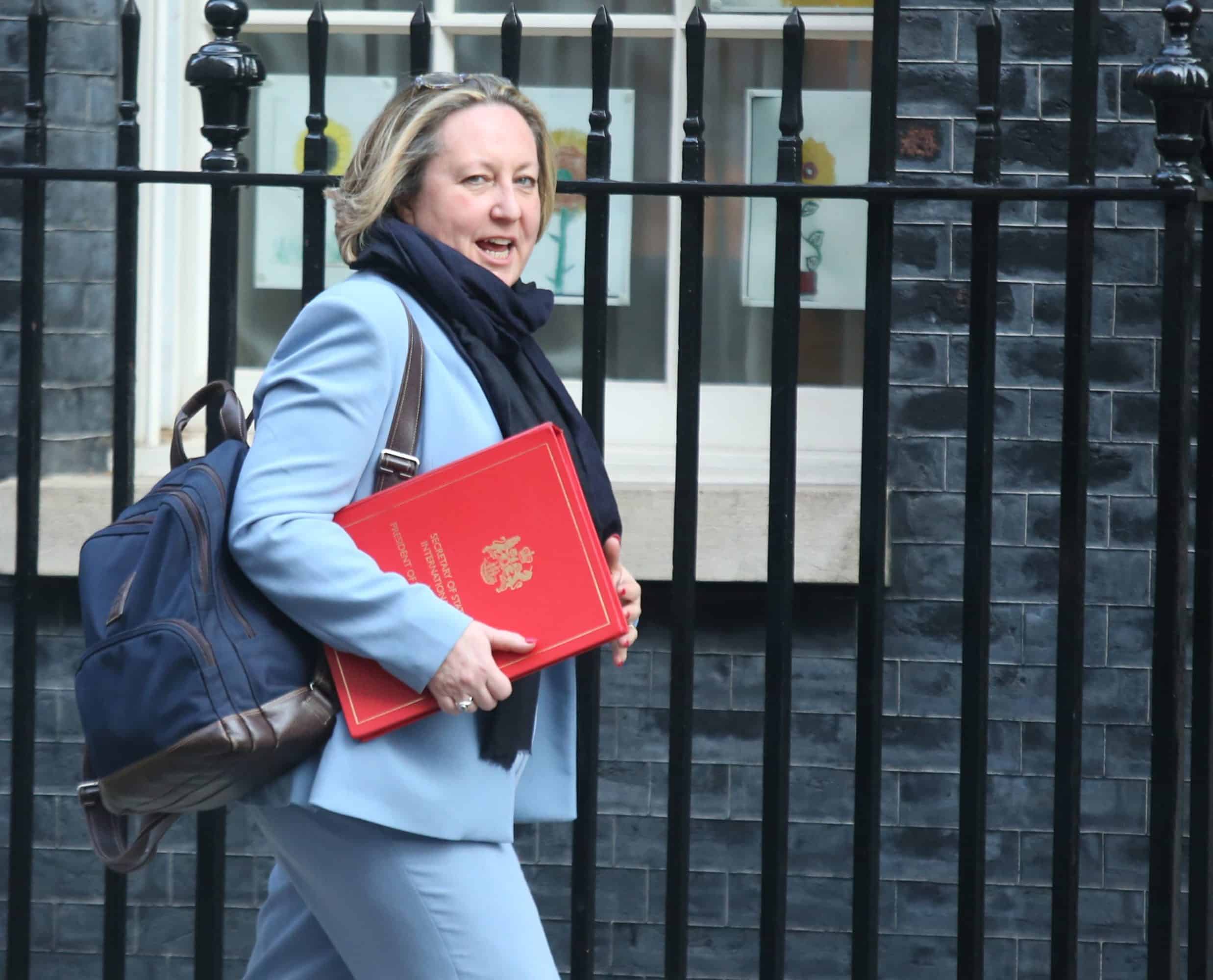 Female Cabinet minister says she was ‘pinned up against a wall’ by male MP