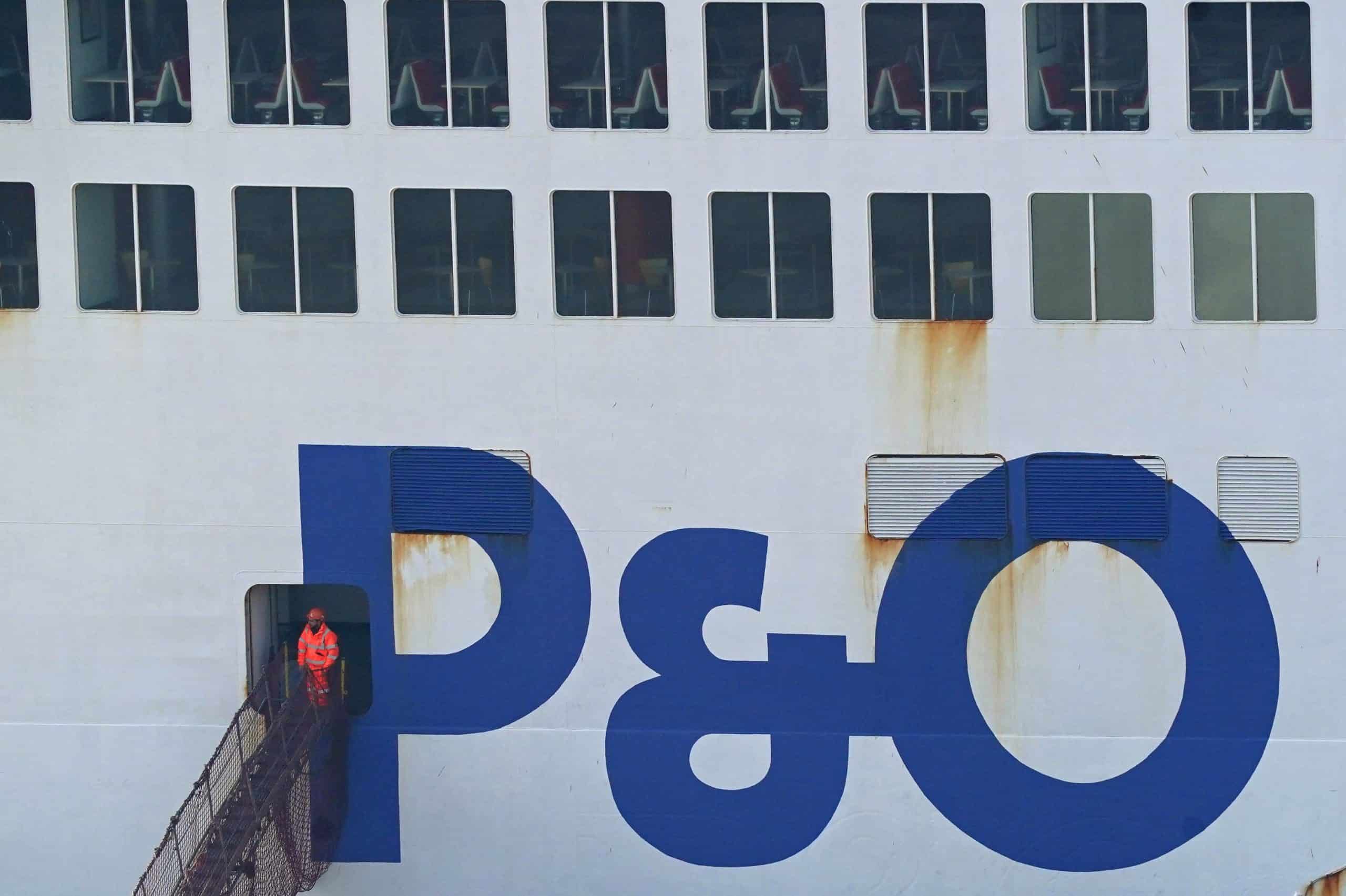 ‘Need more action like this:’ Ex P&O workers block entrance at Port