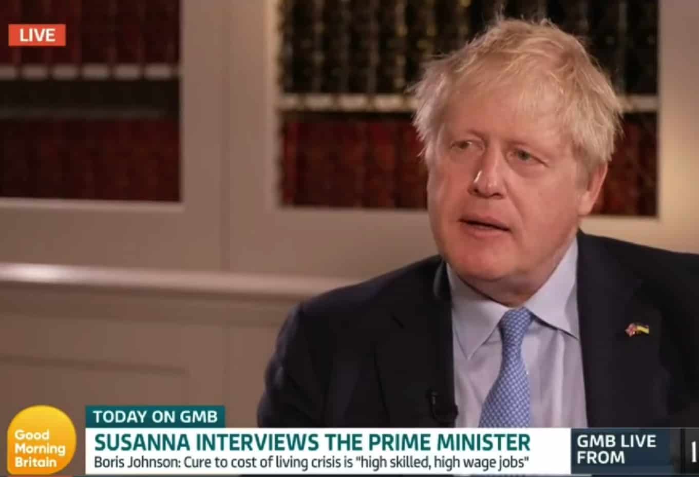 Boris was ‘sick on his suit’ before brutal GMB interview