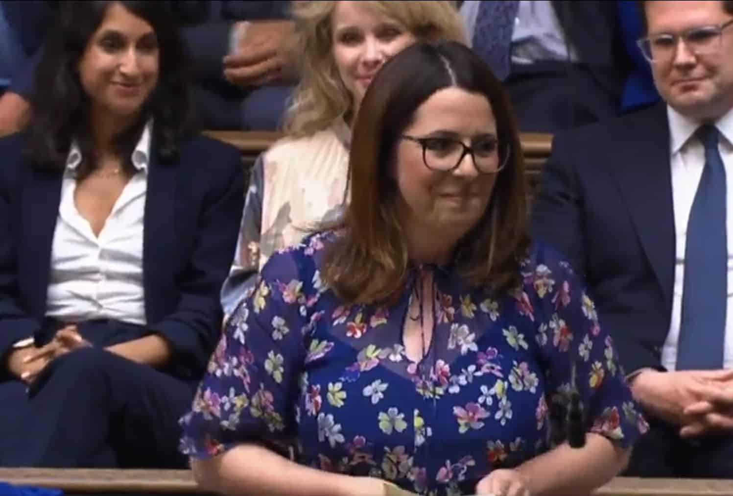 Commons erupts into laughter following Fay Jones farmer joke