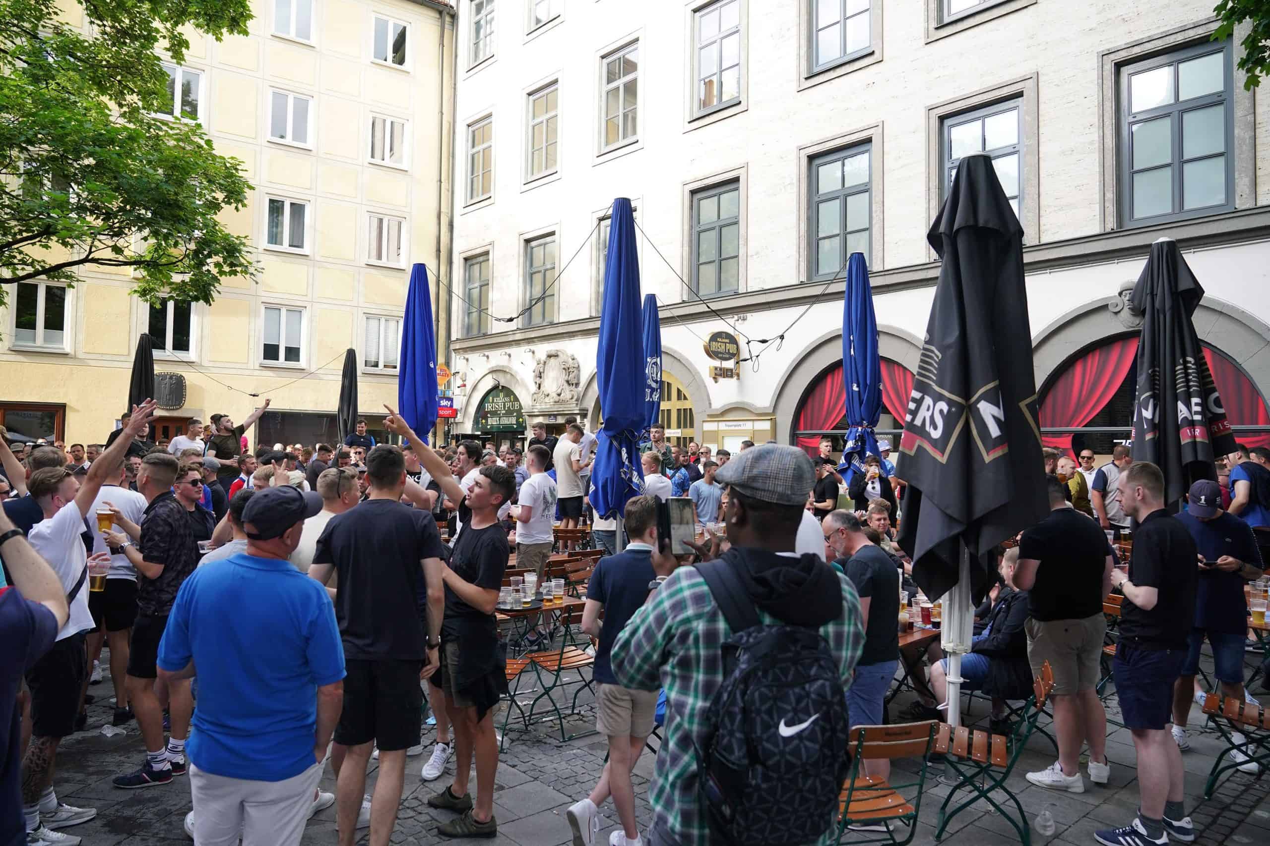 Watch: England fans in Germany arrested for Nazi salutes despite Southgate plea