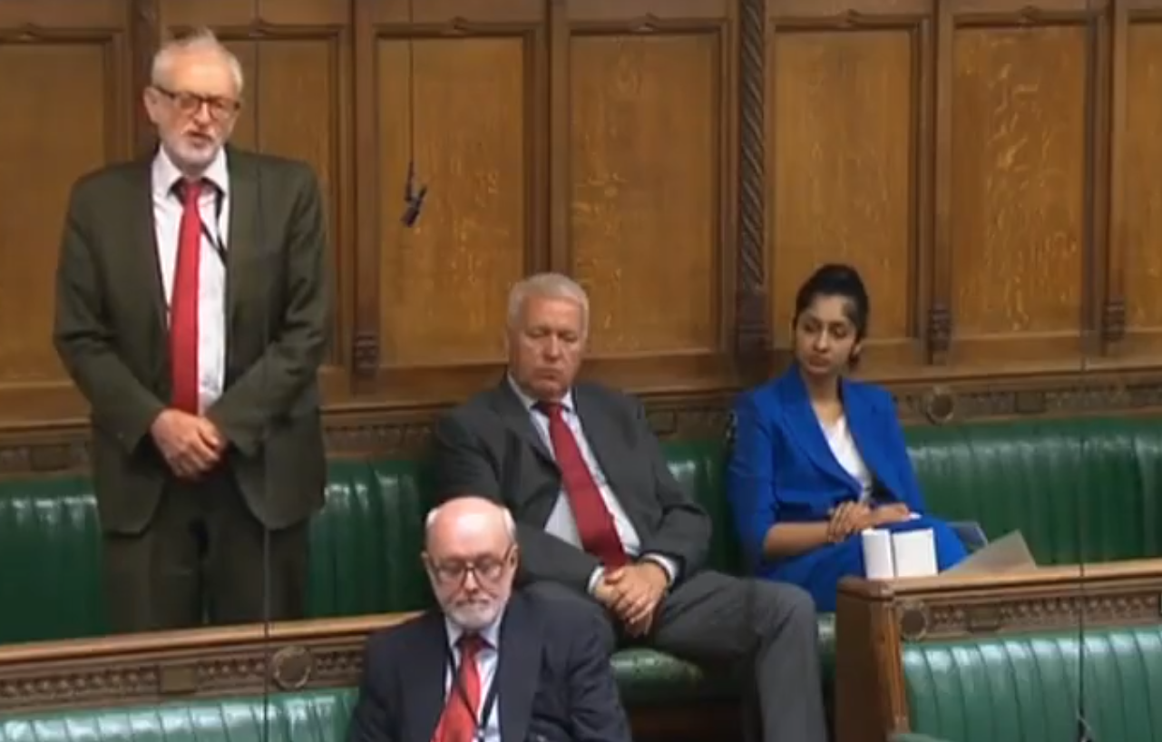 Watch: Corbyn slams Rwanda policy after Starmer fails to mention it at PMQs