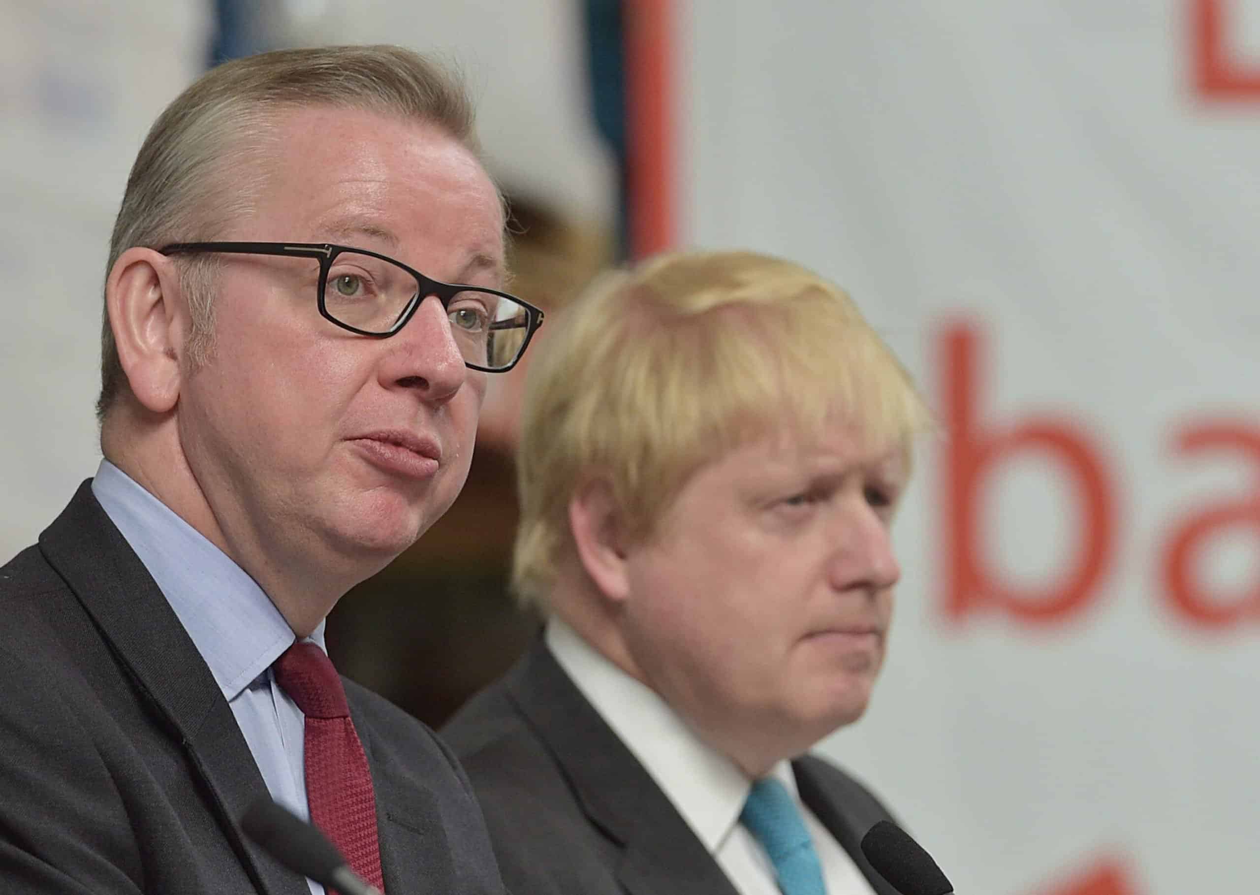 As Gove ‘enthusiastically’ backs Boris, flashback to when he knifed him in 2016