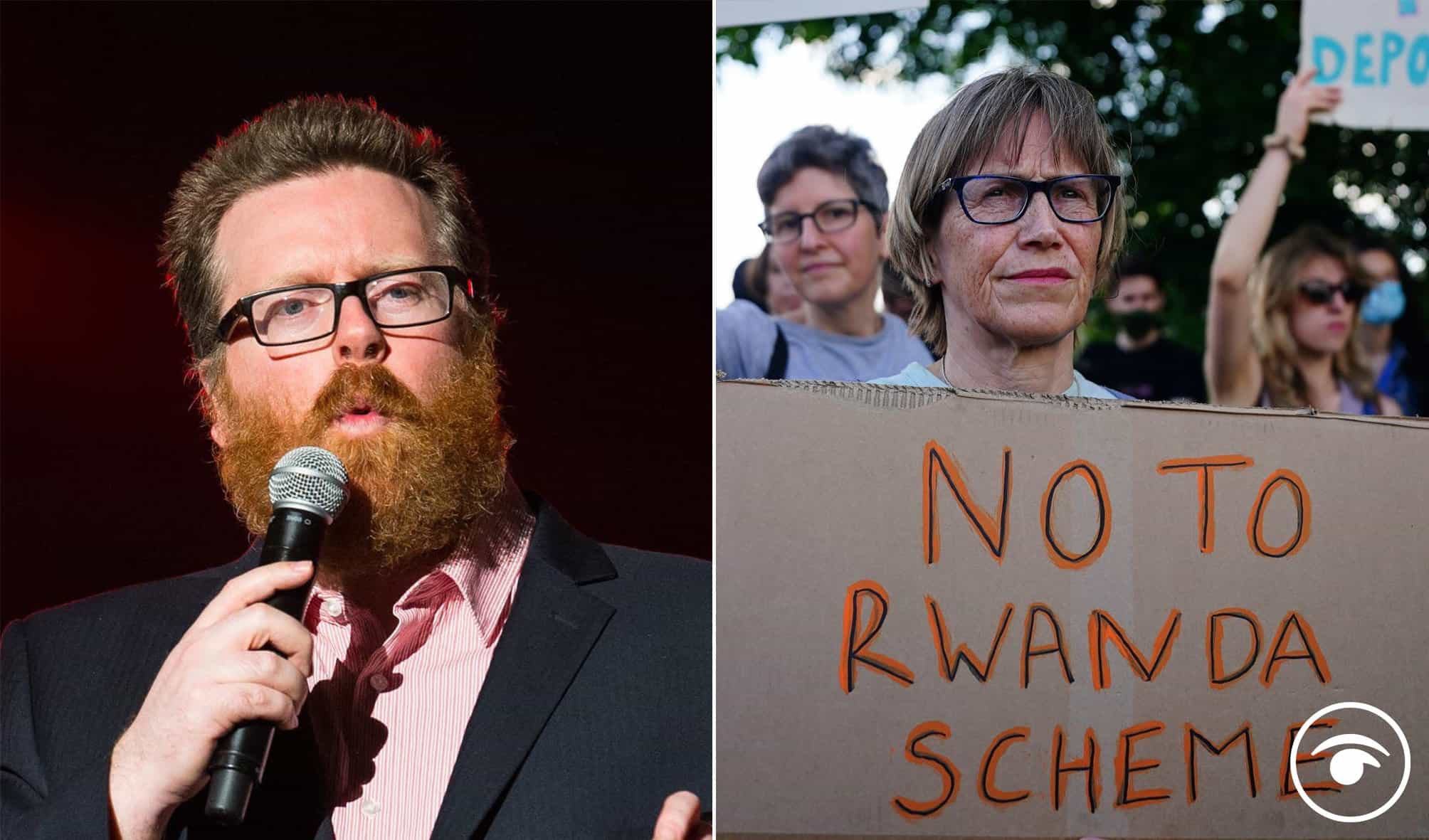 Frankie Boyle’s comment about Rwanda might well resonate with you