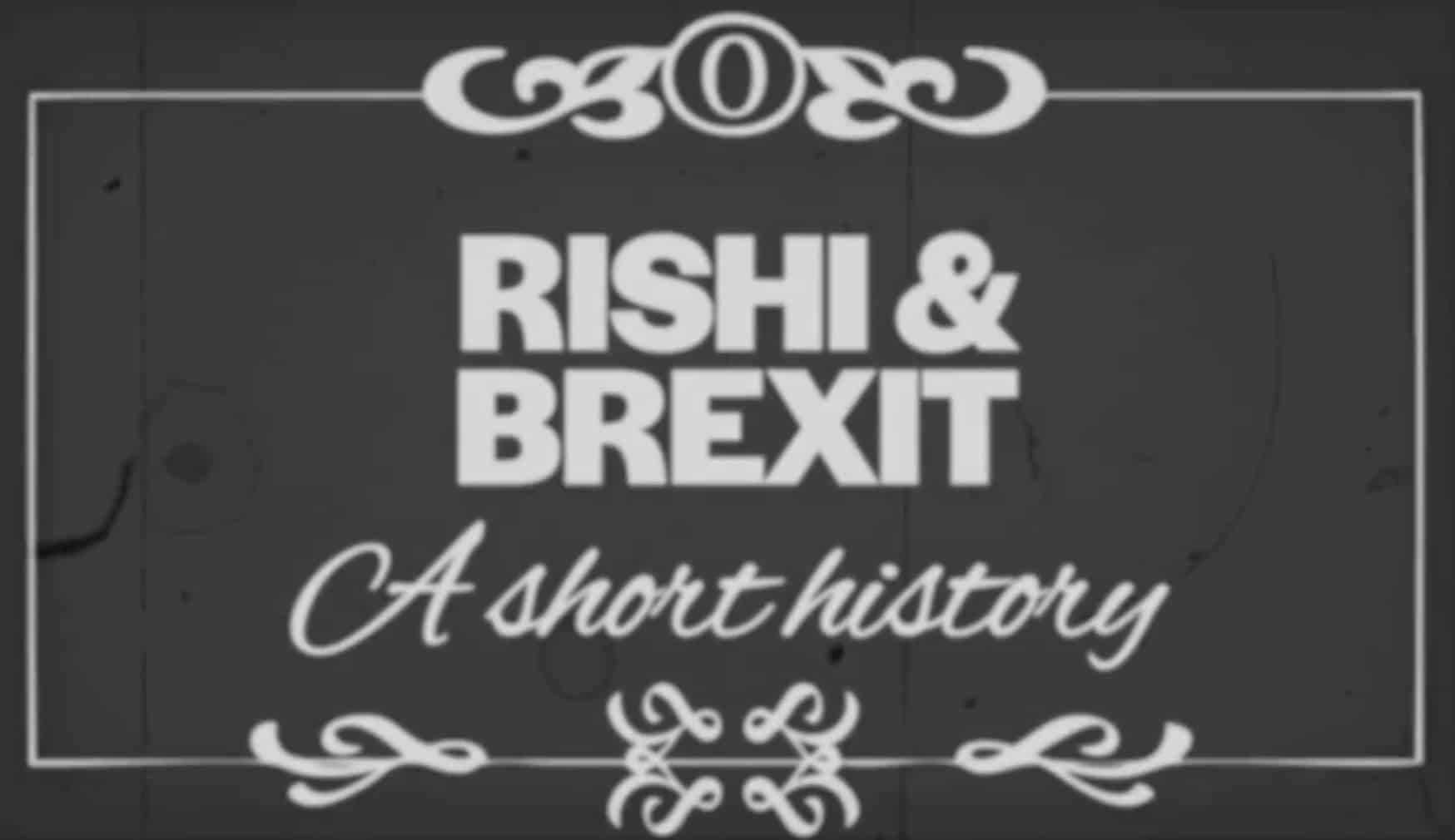 Rishi Sunak’s ‘parody’ Brexit video gets savaged