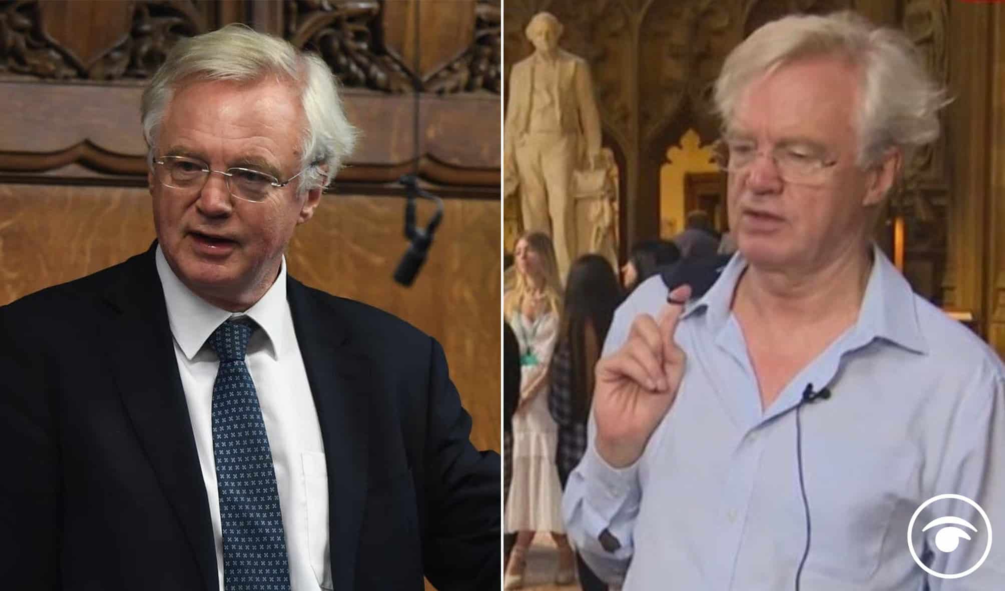 David Davis looks a mess in Parliament and the memes almost made themselves