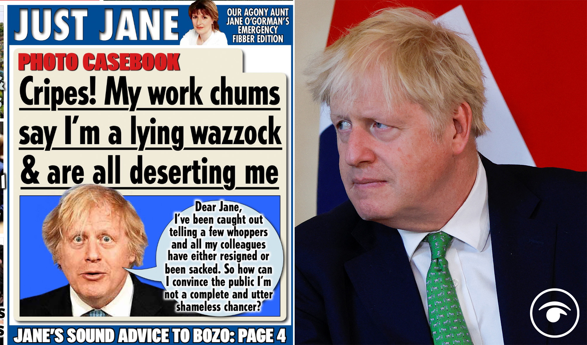 ‘Get Exit done’: Deluded Johnson should look at newspaper front pages